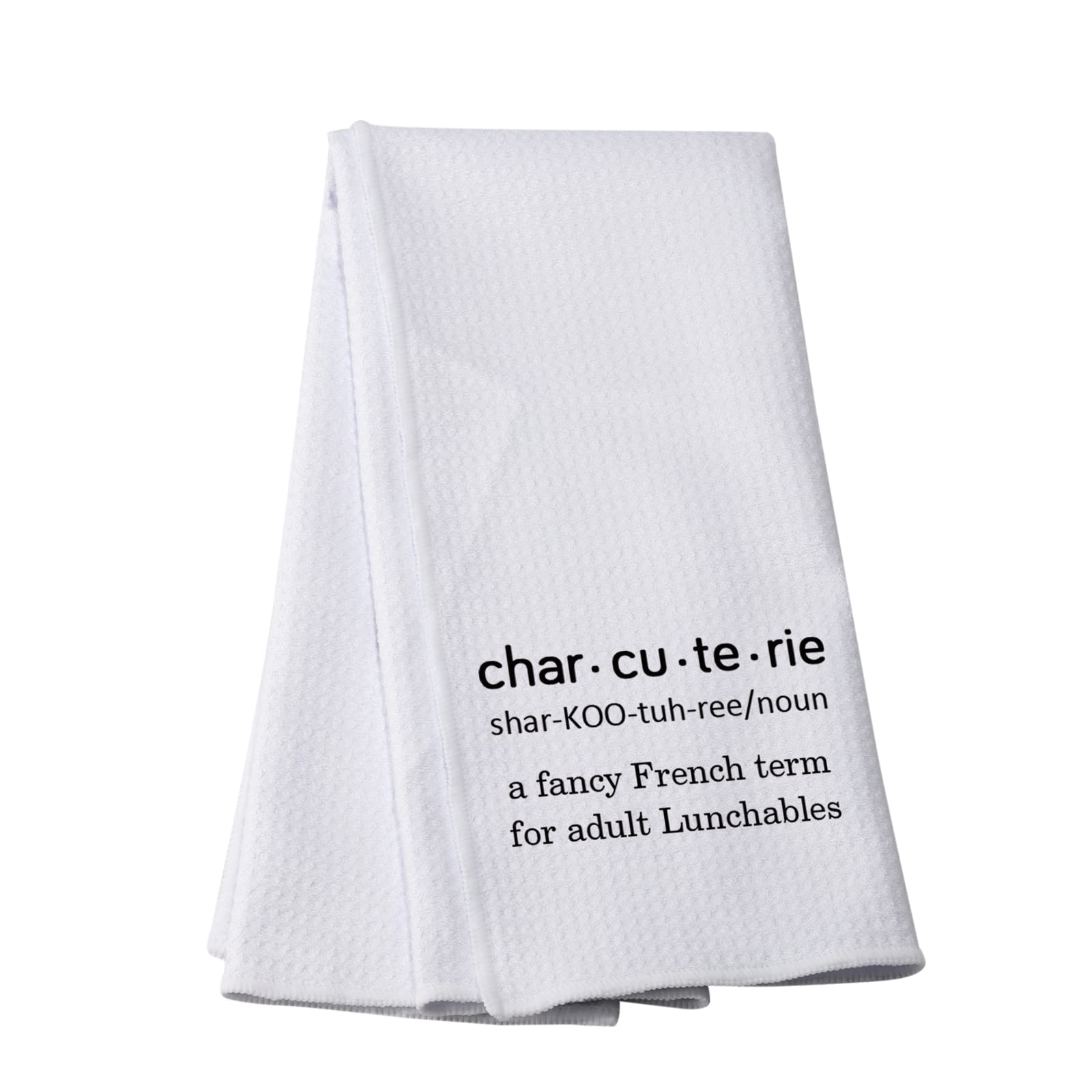 Pwhaoo Charcuterie Kitchen Towel Charcuterie Definition Kitchen Towel Charcuterie Board Gift Charcuterie Lover Gift (Char. Cu. T