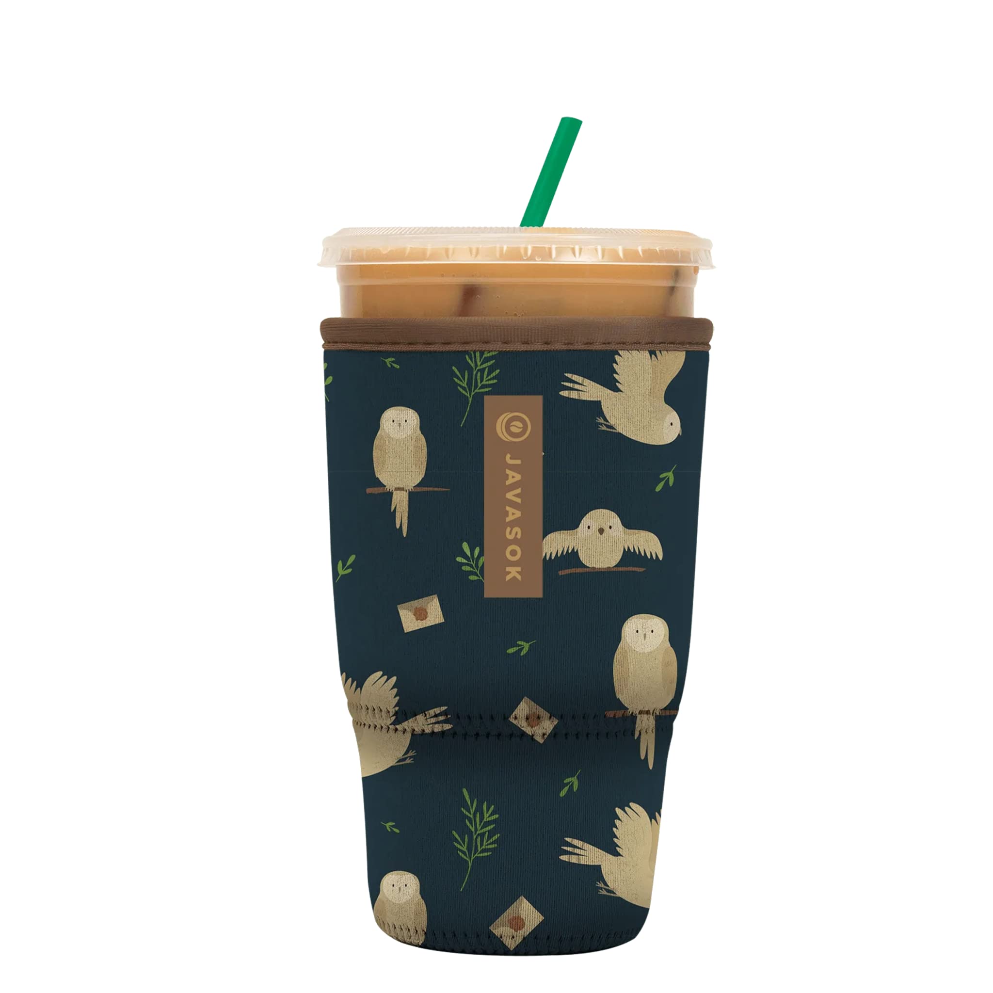 Sok It Java Sok Iced Coffee & Cold Soda Insulated Neoprene Cup Sleeve (Acceptance Letter, Large: 30-32oz)
