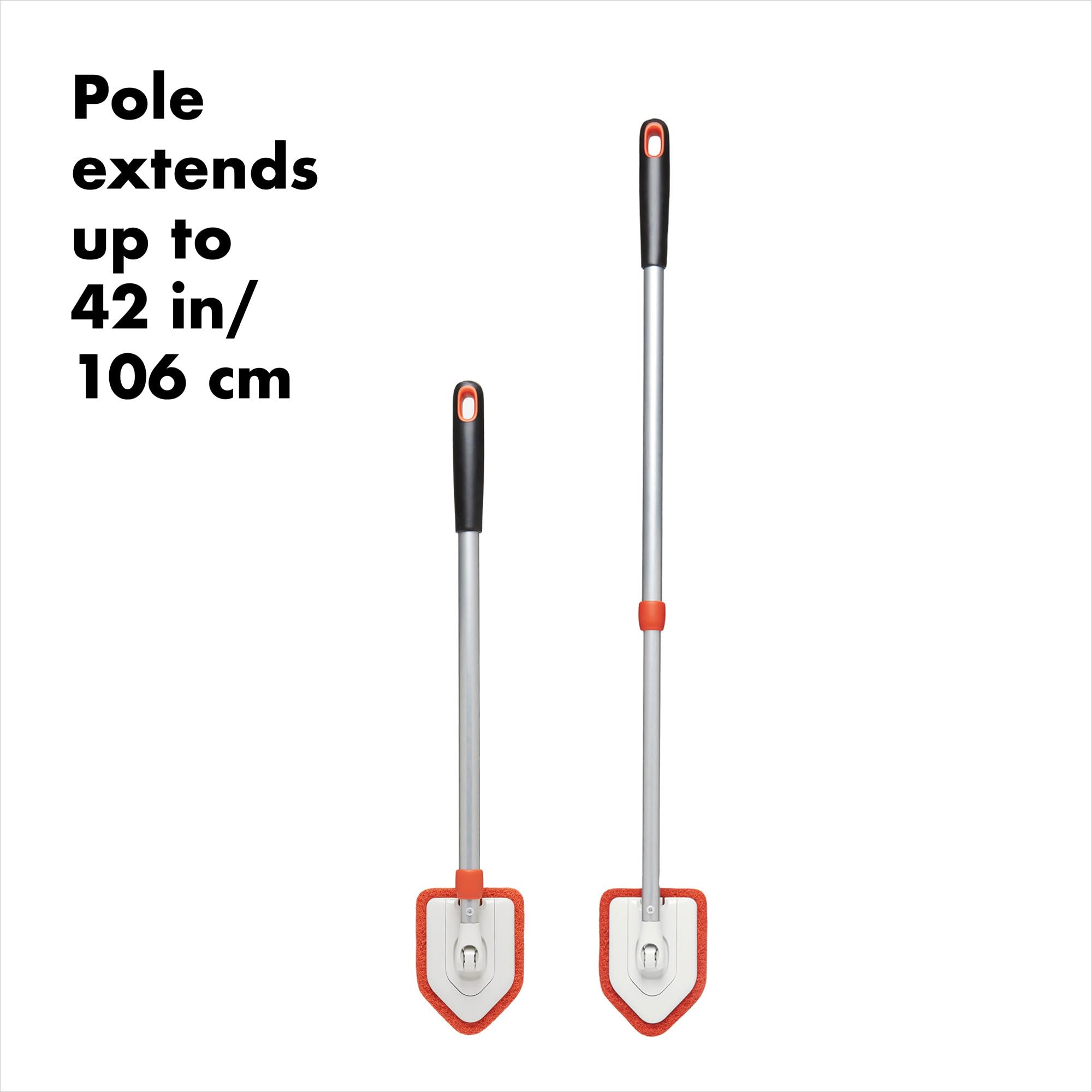 Oxo Good Grips Extendable Shower, Tub And Tile Scrubber - 42 Inches