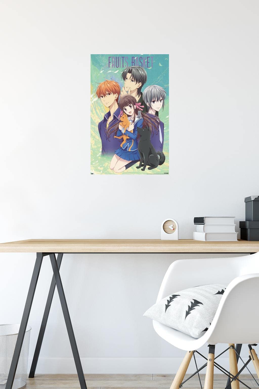 Trends International Fruits Basket - Art Work Wall Poster, 14.725'' X 22.375'', Premium Unframed Version