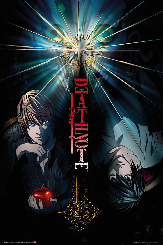 Poster Stop Online Death Note - Manga/Anime Tv Show Poster/Print (Duo - Light Vs. L) (Size 24'' X 36'')