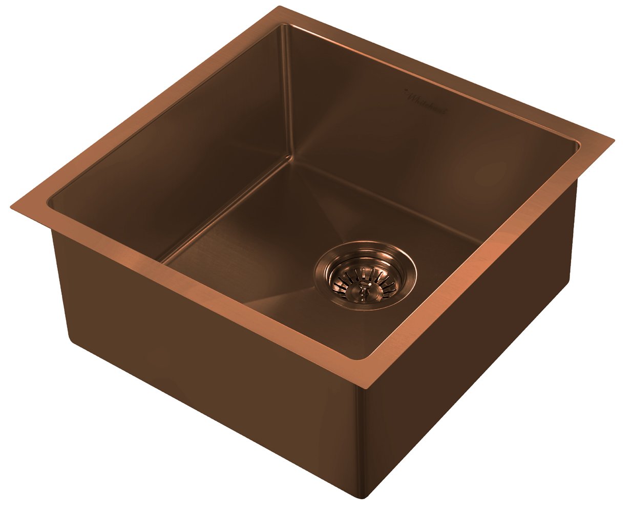 Whitehaus Whnpl1818-Co Noah Plus Collection Kitchen Sink, Copper