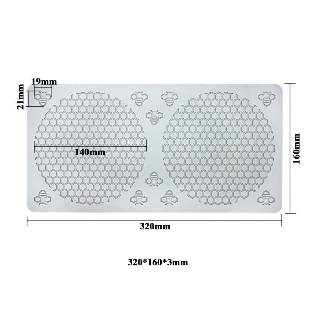 Honeycomb Bees Silicone Fondant Cake Mold For Kitchen Cake Cupcake Decorating Beehive Silicone Baking Molds Chocolate Candy Mold