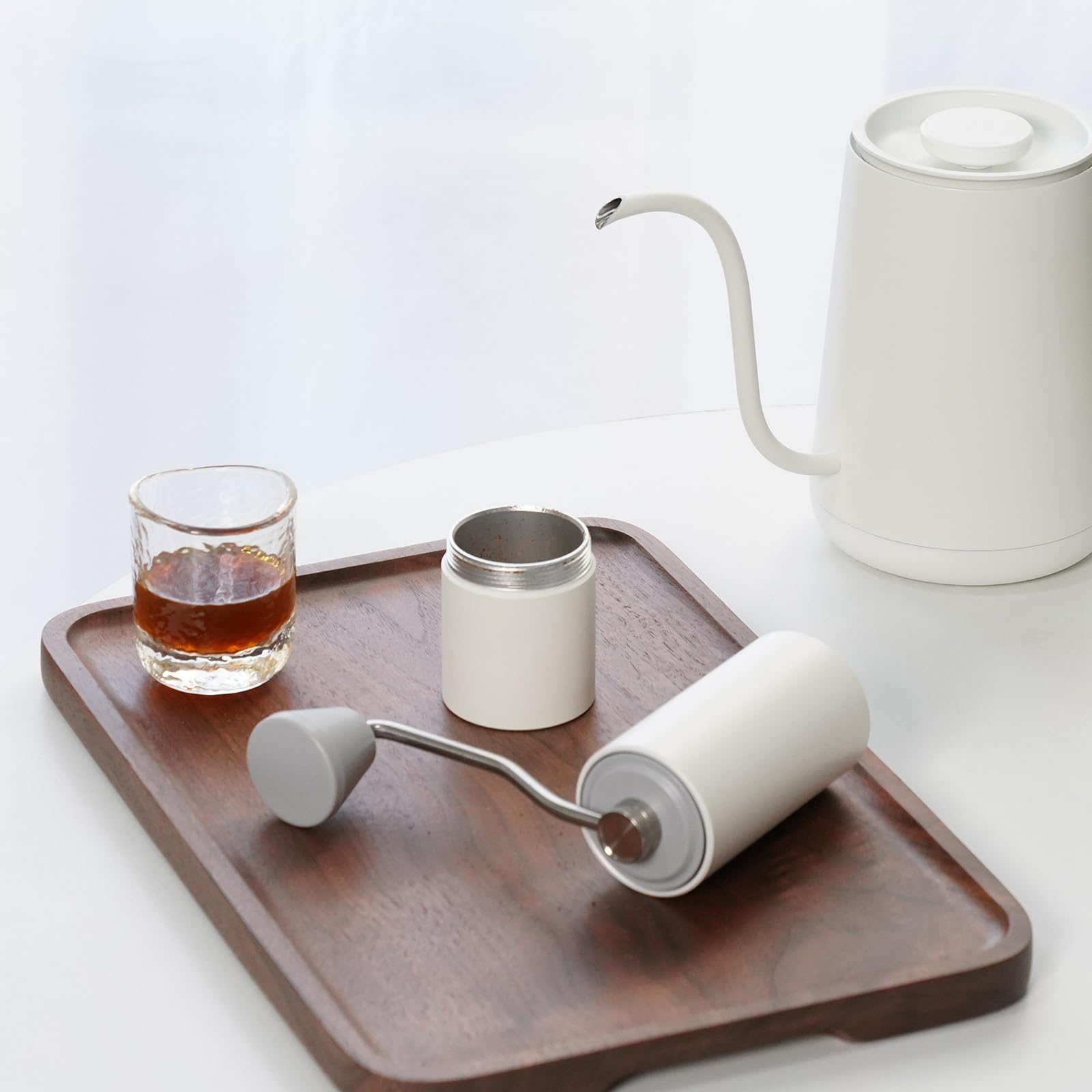 Timemore Manual Coffee Grinder With Stainless Steel Conical Burr Coffee Grinder Chestnut C2 Internal Adjustable Setting Capacity