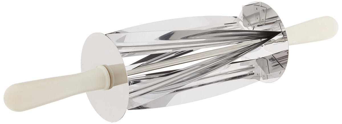 Ateco Stainless Steel Croissant Roller Cutter 15-Inches Long X 5-Inches Diameter