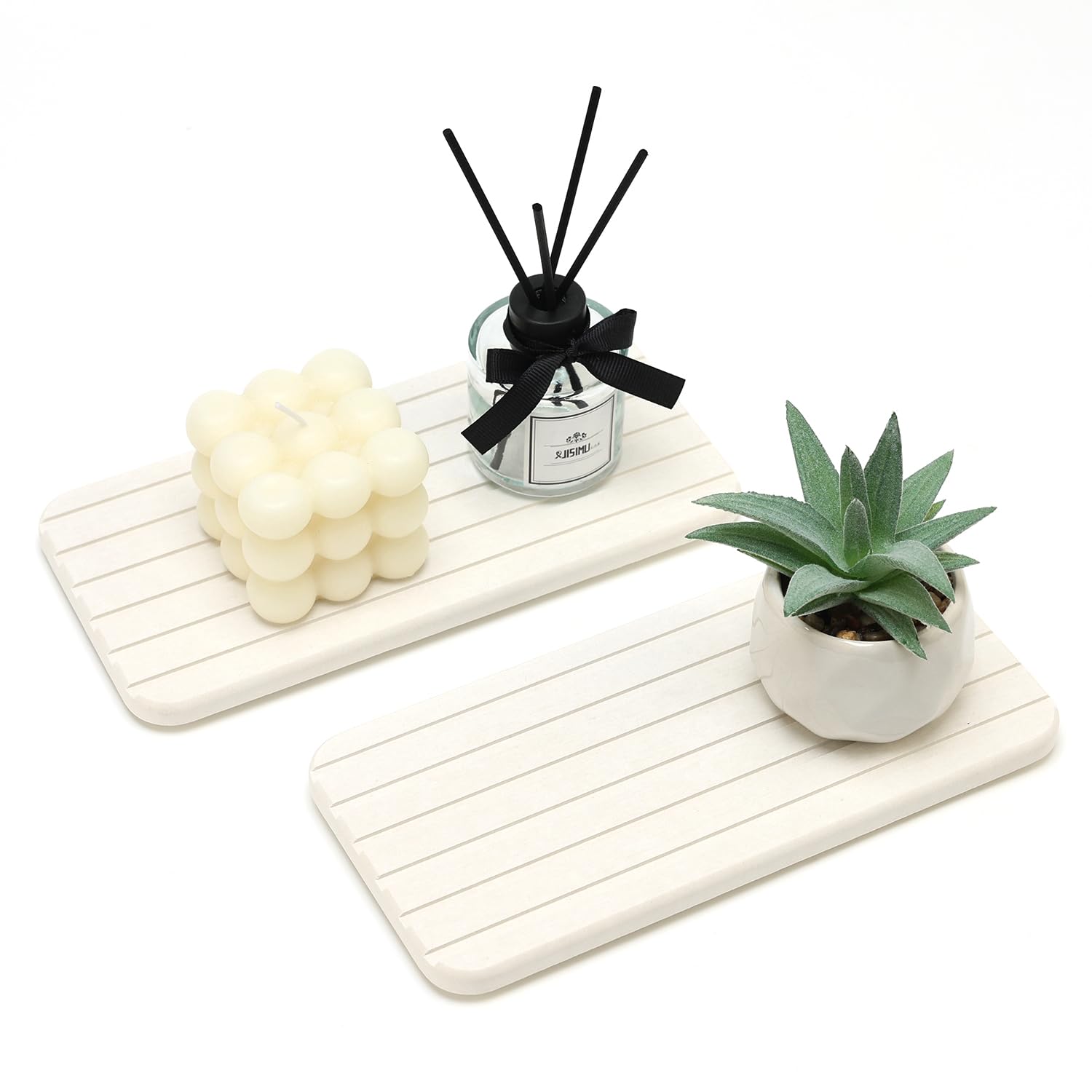 Diatomaceous Earth Dish Drying Mat for Bathroom Sink Tray Kitchen Counter Soap Dish White Diatomite Stone Sink Trays Absorbent C