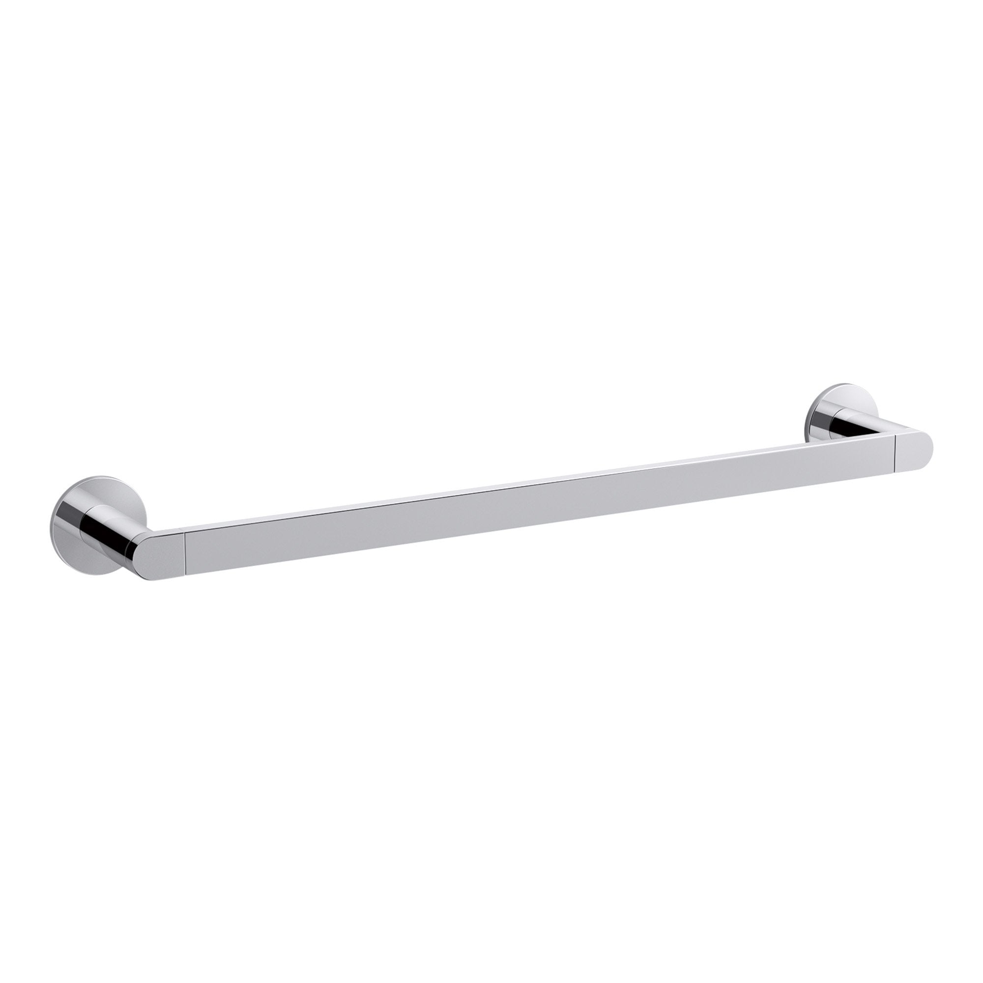 Kohler K-73141-Cp Composed 18-Inch Bathroom Towel-Bar, Polished Chrome,2.00 X 3.00 X 18.00 Inches