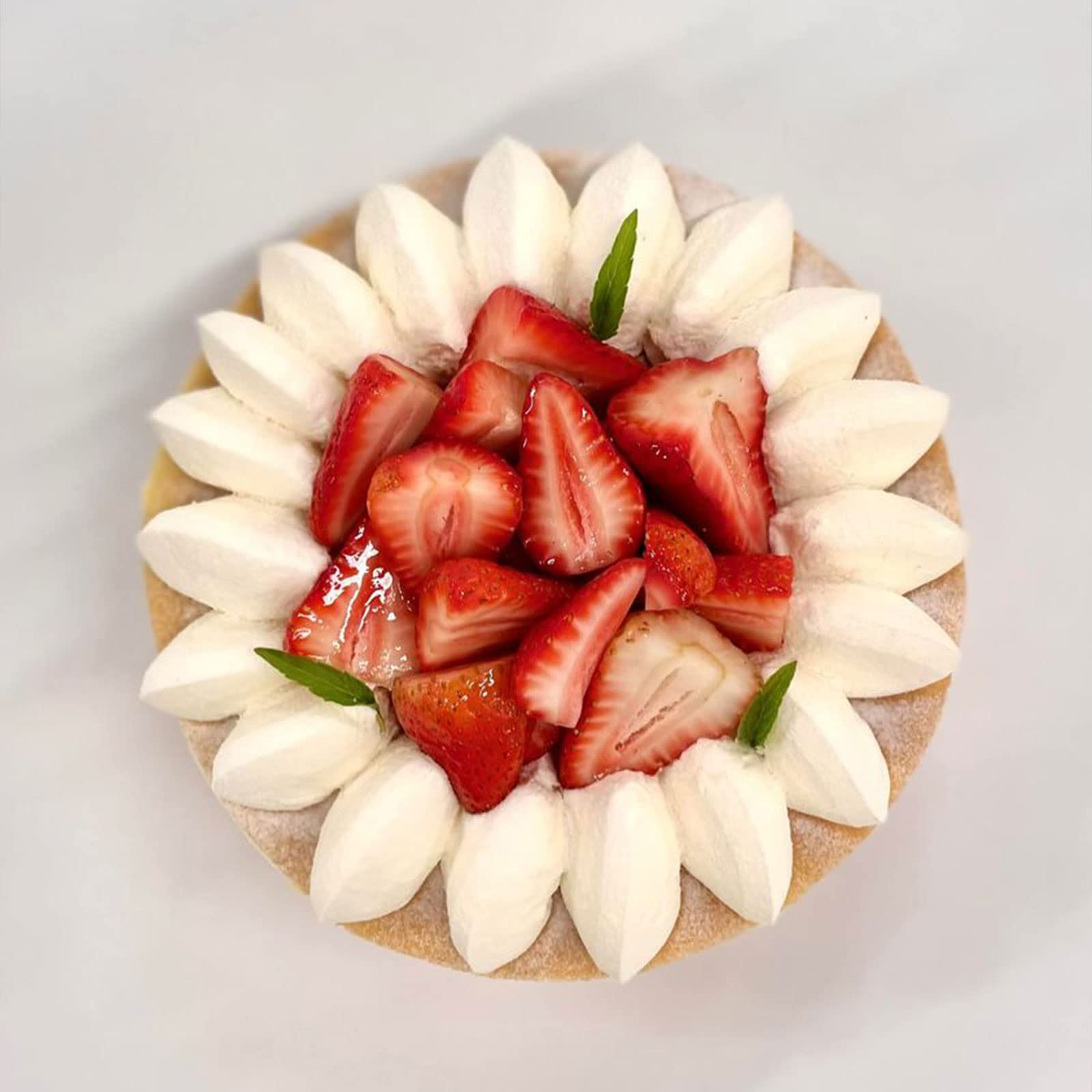 3D Strawberry Silicone Molds 5 Pcs, Mini Strawberry Fondant Mold For Fruit Chocolate Cake Decoration Candy Molds Sugar Cupcake T