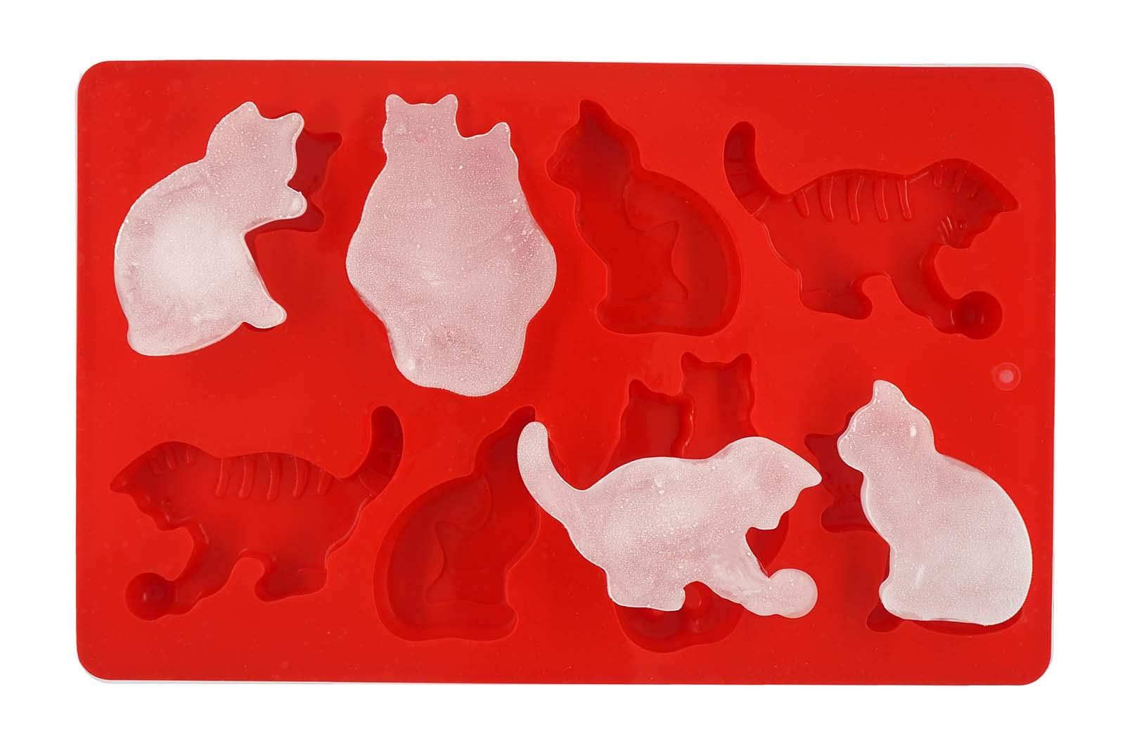 Lywuu Cat Shaped Silicone Ice Cube Molds And Tray Jelly Biscuits Candy Making Gelatin Setting Chocolate Molds