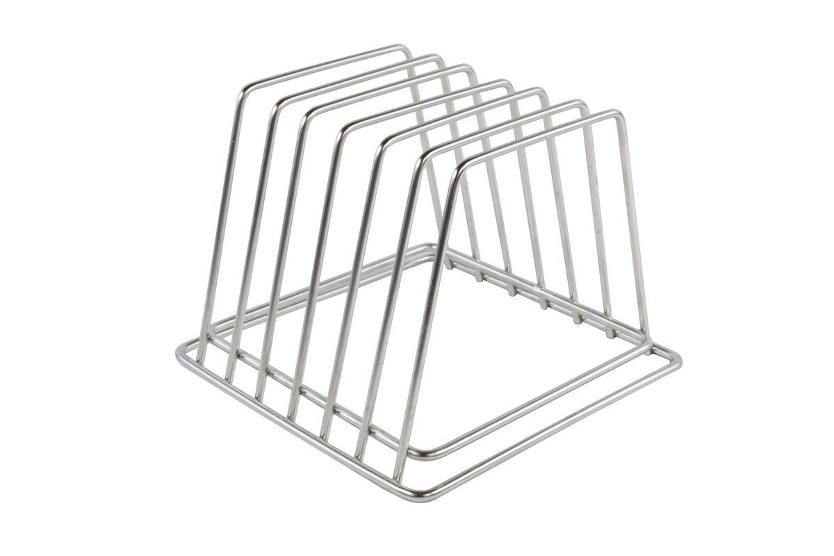 Stainless Steel Cutting Board Rack, Holds 6X 3/4 Wide Boards, NSF Approved