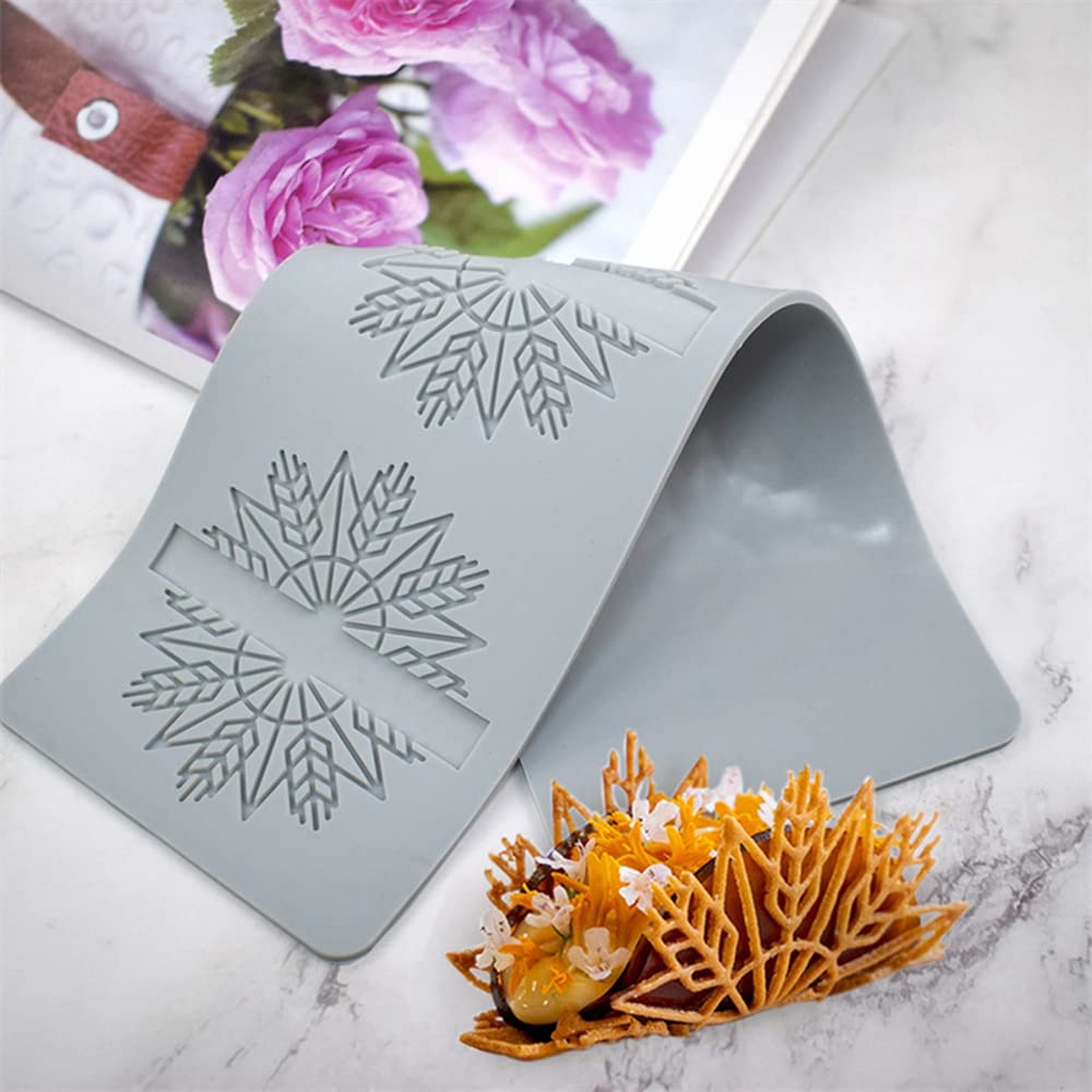 Christmas Tree Lace Mat Snowflake Elk Antlers Shape Mold Sugarcraft Xmas Birthday Party Diy Cake Decorating Tools Impression Cho