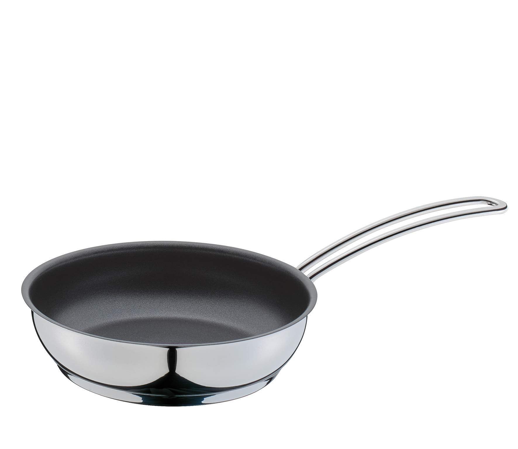 Kchenprofi Capri Stainless Steel Nonstick 7-Inch Mini Fry Pan/Skillet for 3 Eggs or Omelets - Stainless Steel Pan - Nonstick Ski