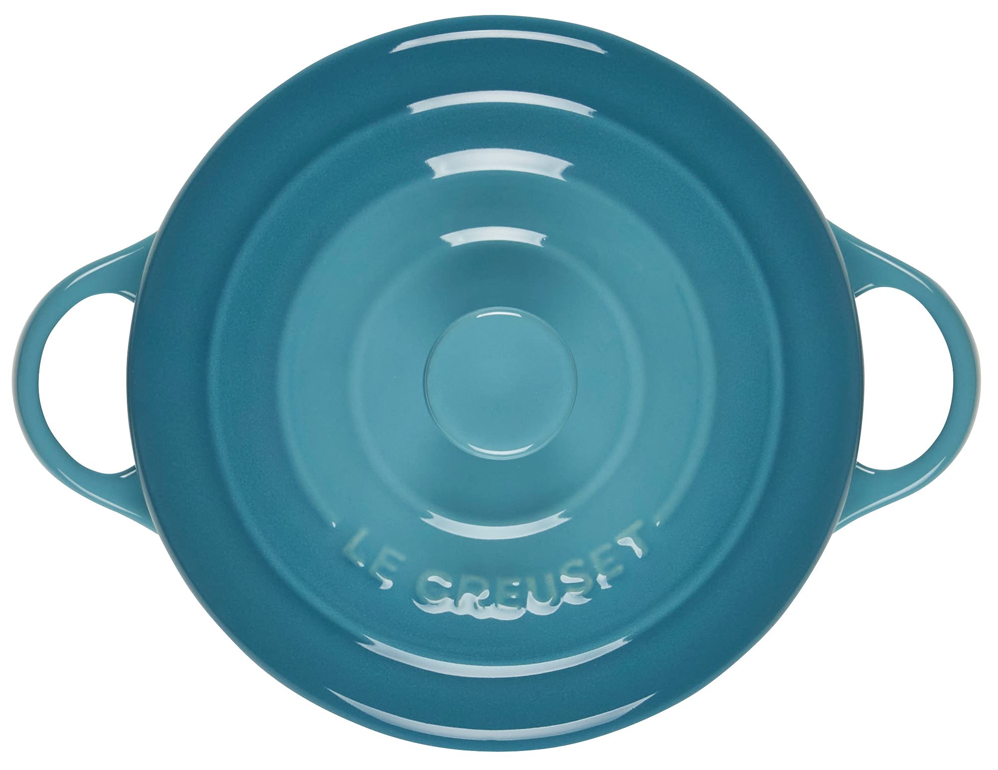 Le Creuset Stoneware Mini Round Cocotte, 14 Oz., Caribbean