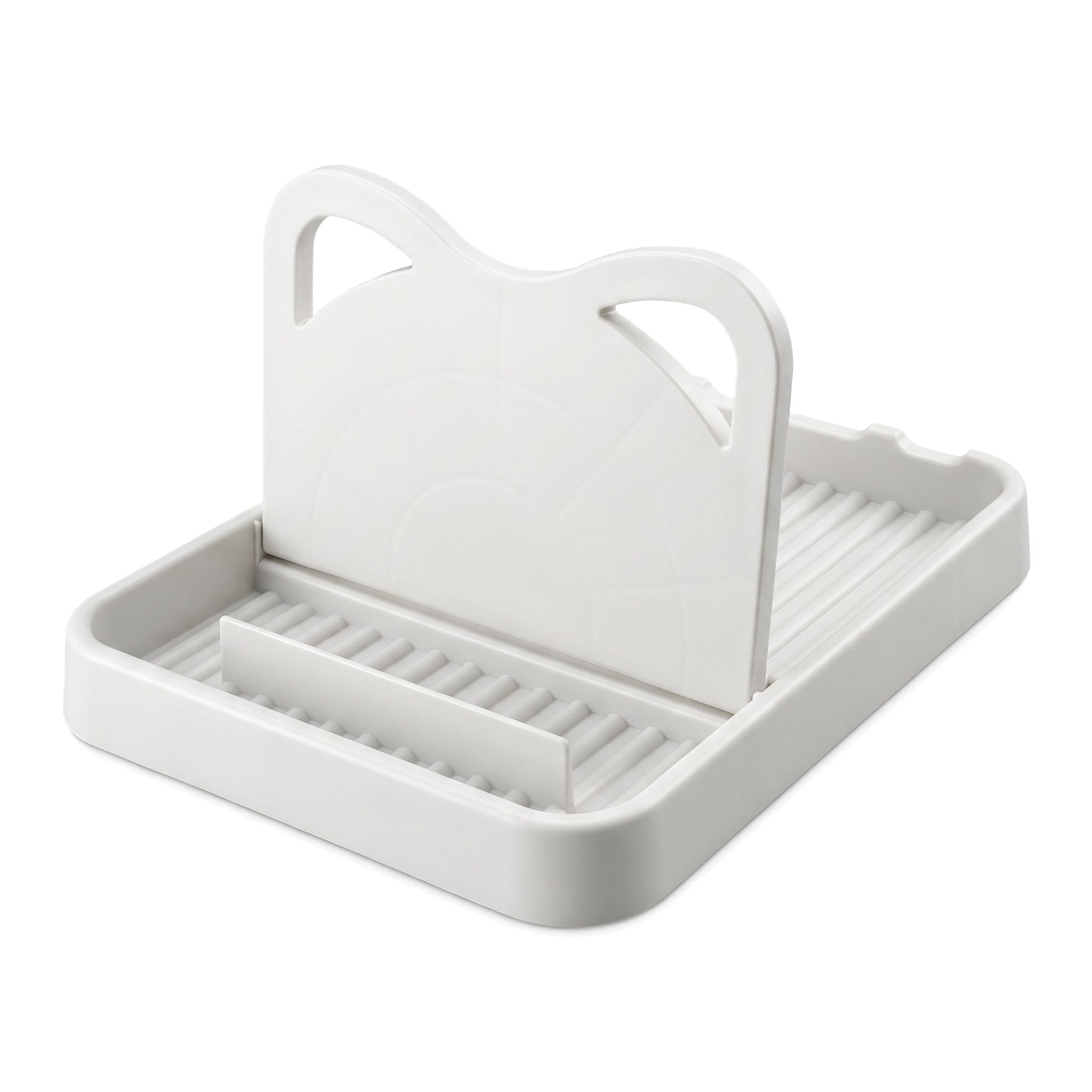 Foldable Wall Mounted Kitchen Utensil Holder, Spoon Storage Rack Organizer