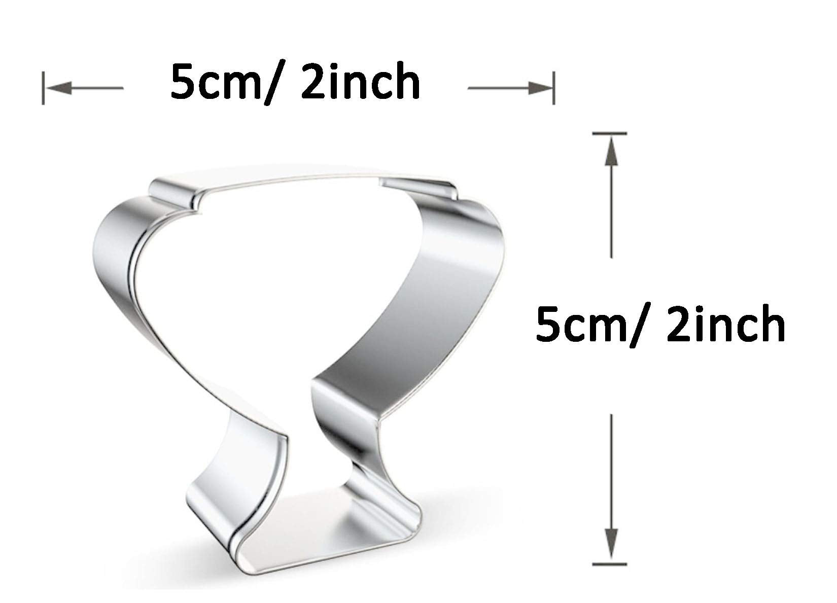 Wjsyshop Mini Trophy Cup Cookie Cutter - A
