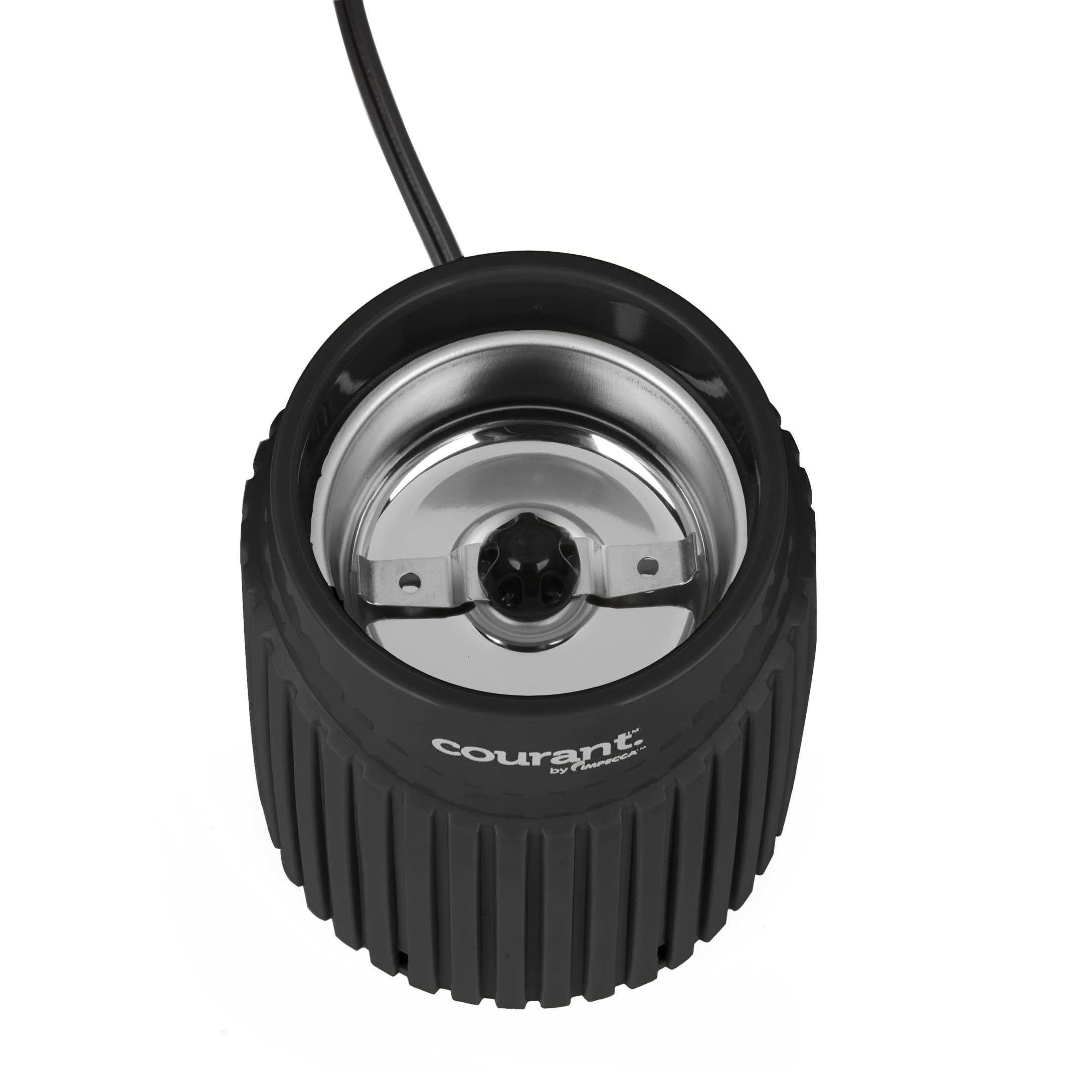 Courant Electric Coffee Grinder For Coffee Beans, Spices Stainless Steel Blades Durable Base, Makes Up To 6-Cups Coffee,150 Watt