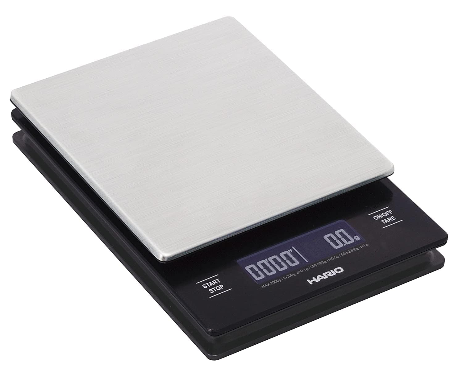 Hario V60 Drip Coffee Scale And Timer Pour Over Scale Stainless Steel