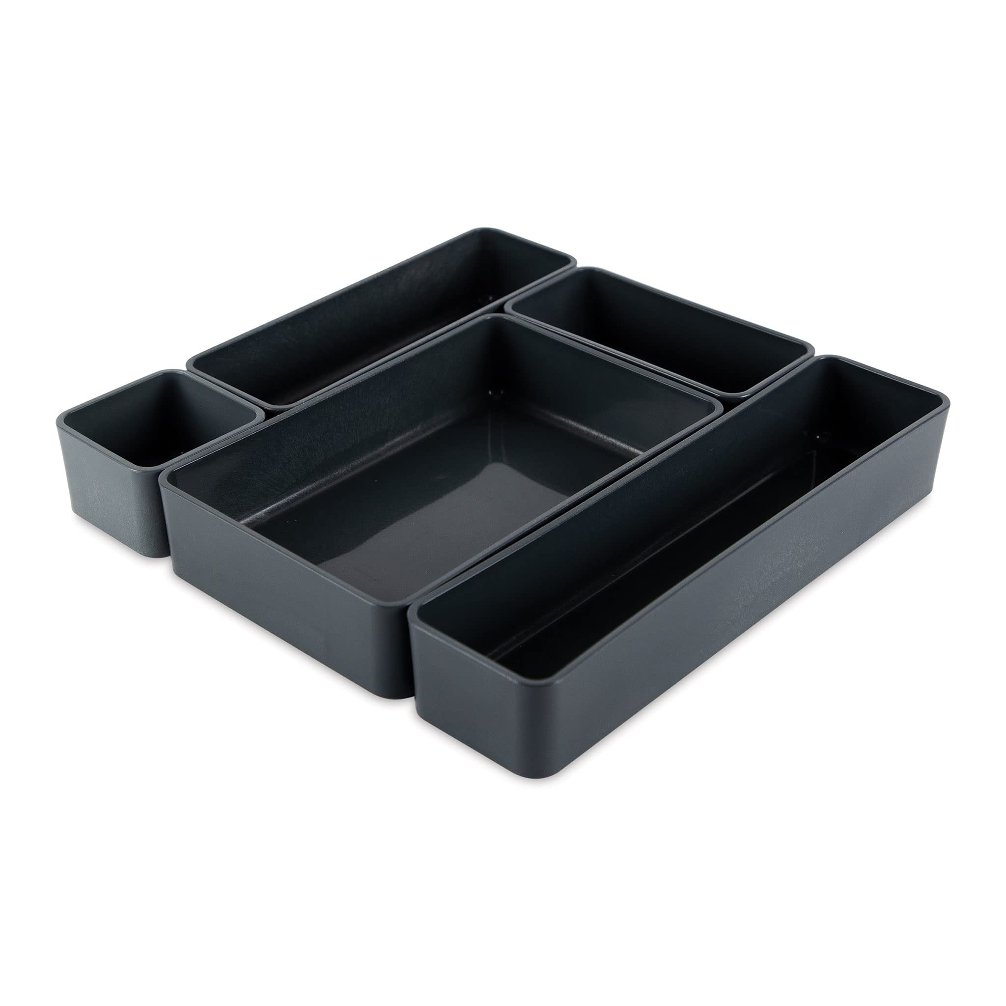 Three By Three Seattle Bamboo Fiber Stacking Organizing Bins: Eco-Friendly, Stylish, And Space-Saving Storage Solution