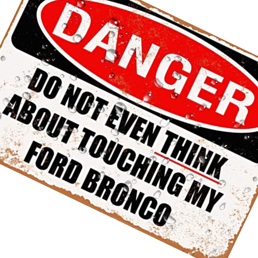 TCHPAX 12X8 - Vintage Look Aluminum Metal Sign - Inches - Do Not Touch My AMC Gmln