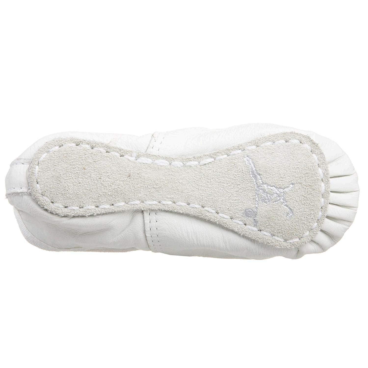 Capezio Girls Daisy 205 Ballet Shoe (Toddlerlittle Kid),White,75 W Us Toddler