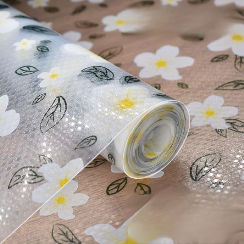 Kitchen Drawers Placemat, 45Cm X 5M Roll, NonSlip, Waterproof, Washable, BpaFree, Durable Eva For Shelves, Cupboards, Drawers,