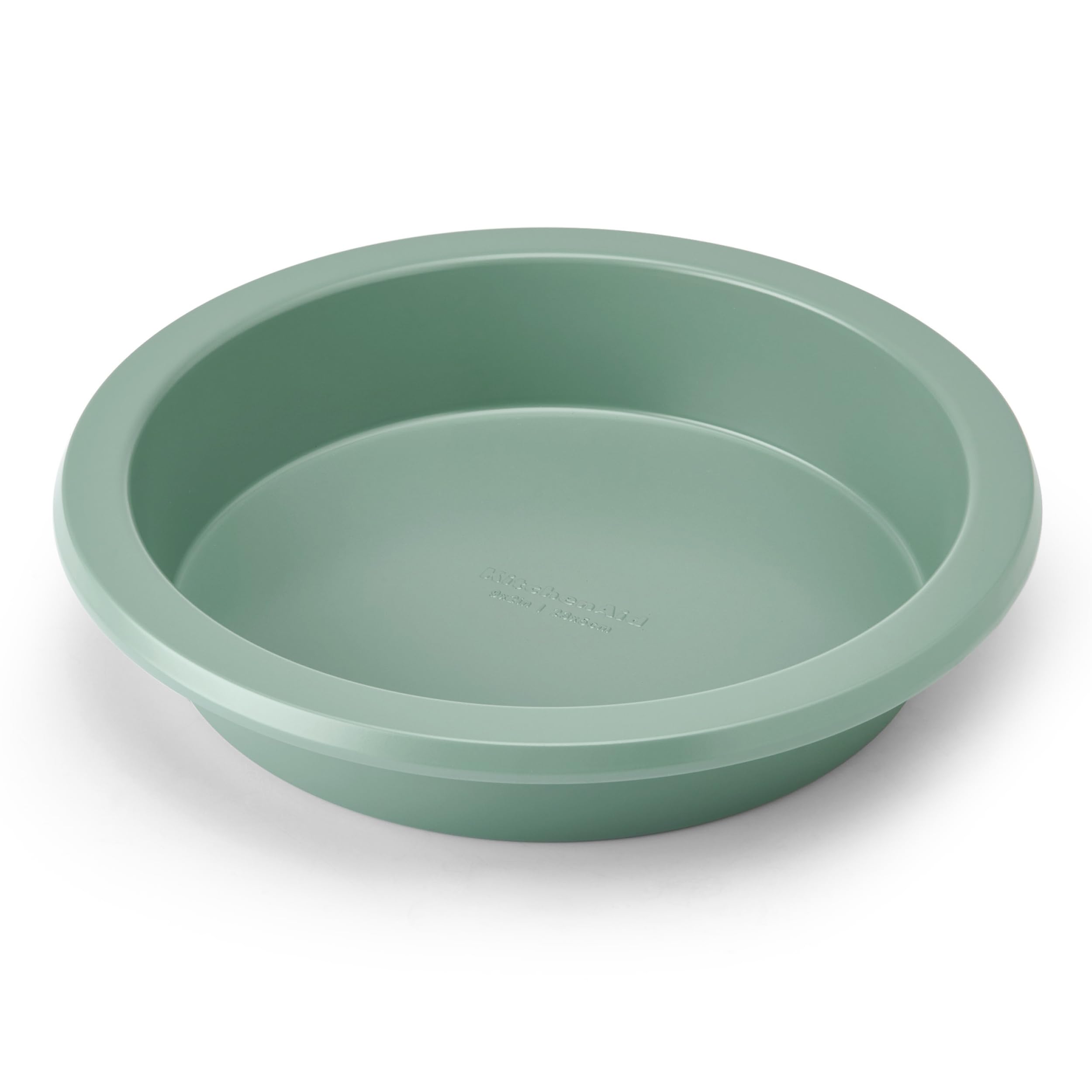 KitchenAid Nonstick Aluminized Steel Round Cake Pan, Dishwasher Safe, 9 Inch, Cardamom