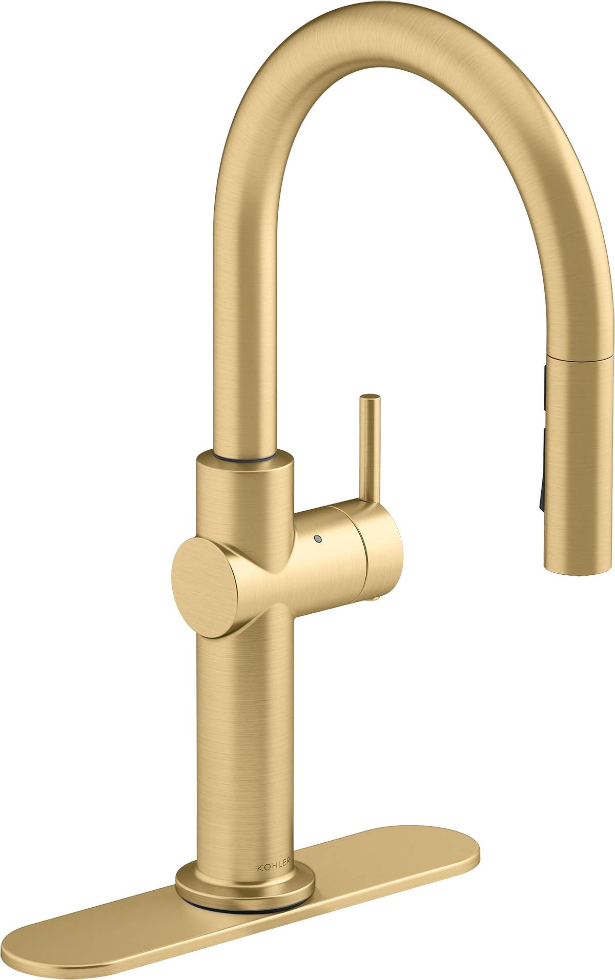 Kohler 22974-Wb-2Mb Crue Touchless And Voice Activated Kitchen Sink Faucet With Pull Down Sprayer, Kitchen Sink Faucet With Moti