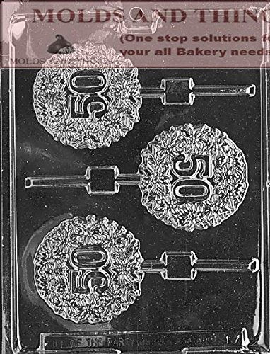 50Th Chocolate Candy Mold 50Th Birthday 50Th Anniversary Lolly Chocolate Candy Mold With Copywrited Molding Instructions