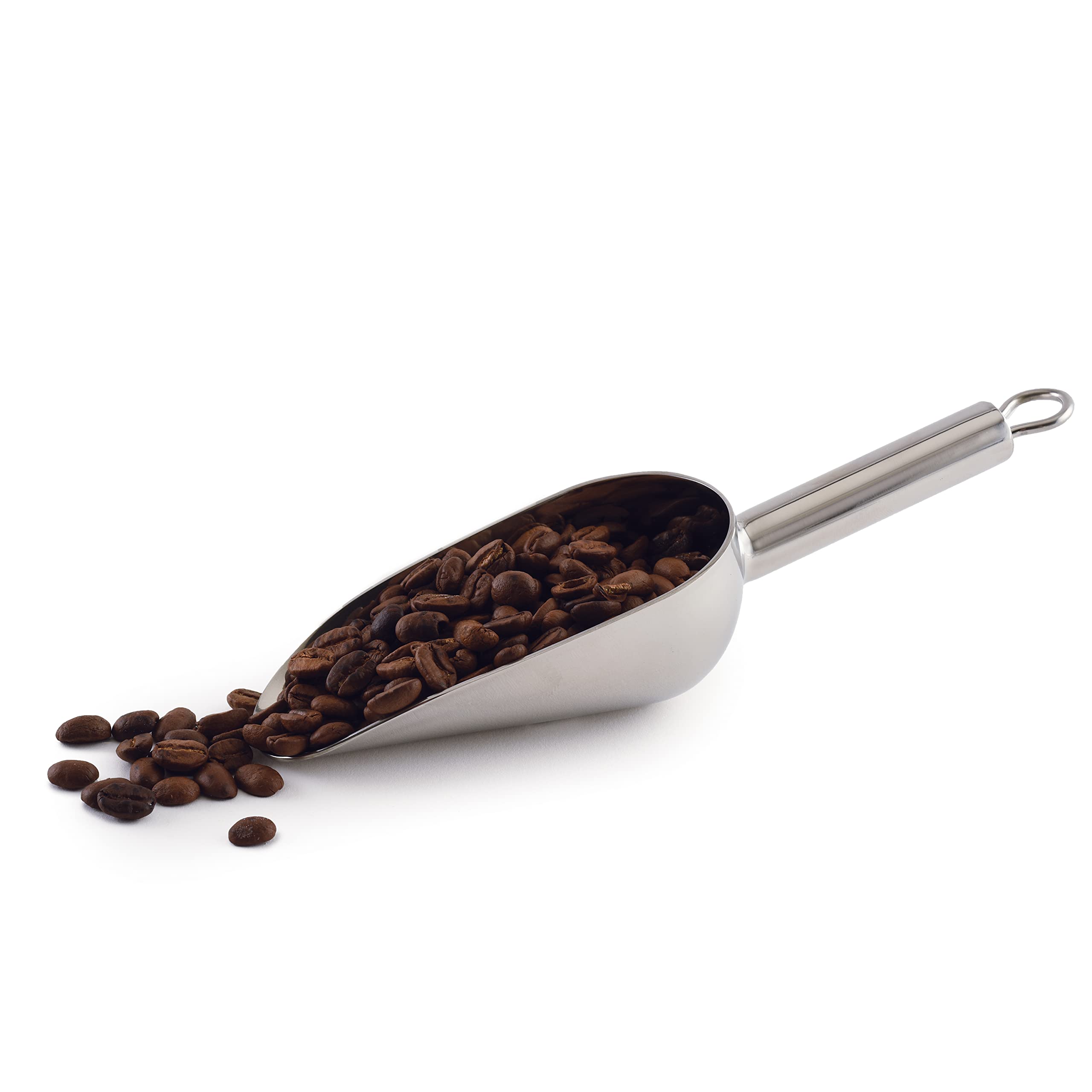 Norpro, 5-Ounce Stainless Steel Heavy Duty Scoop, Shown