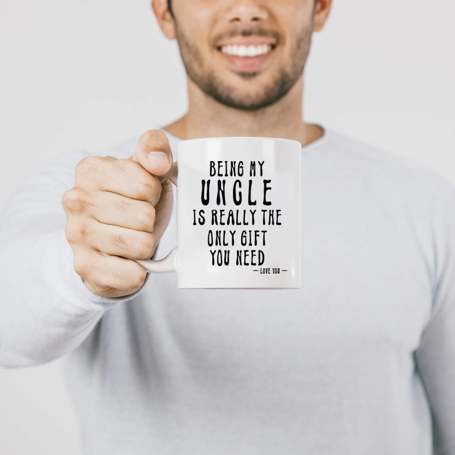 Kropsis Being My Uncle Ceramic Coffee Mug Tea Cup