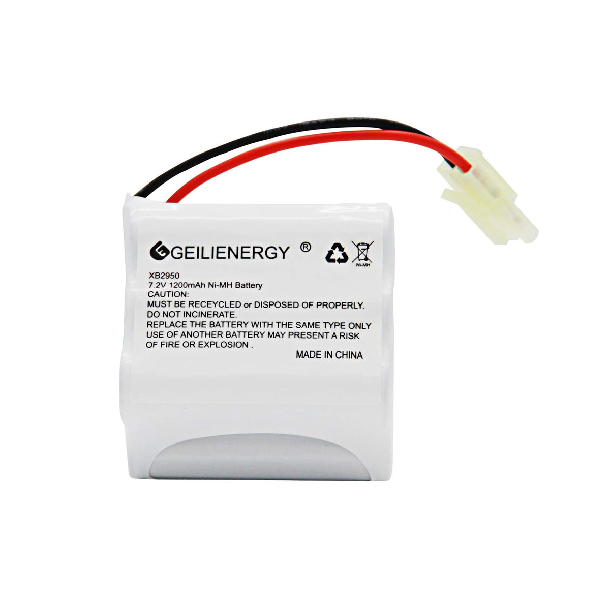 GEILIENERGY(1 Pack 7.2V 1200mAh Battery Compatible with Shark XB2950 V2950 V2950A V2945Z V2945 Floor & Carpet Sweeper