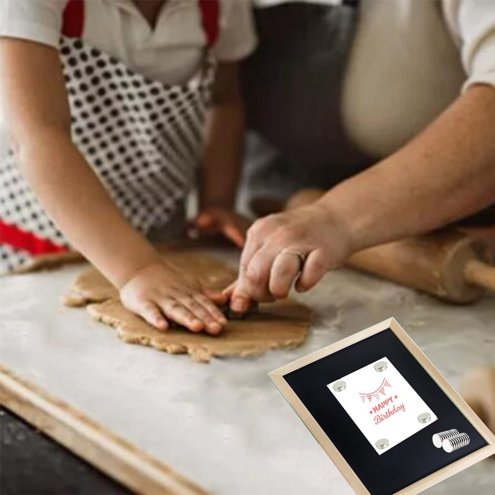 Cookie Stencil Holder, Cookie Stencils Decorating Kit For Royal Icing Airbrush, Magnetic Stencil Frame Tools For Baking Biscuit