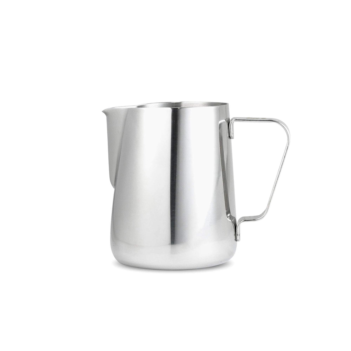 Barista Basics 12Oz Stainless Steel Frothing Pitcher With Precision Spout & Ergonomic Handle For Latte Art