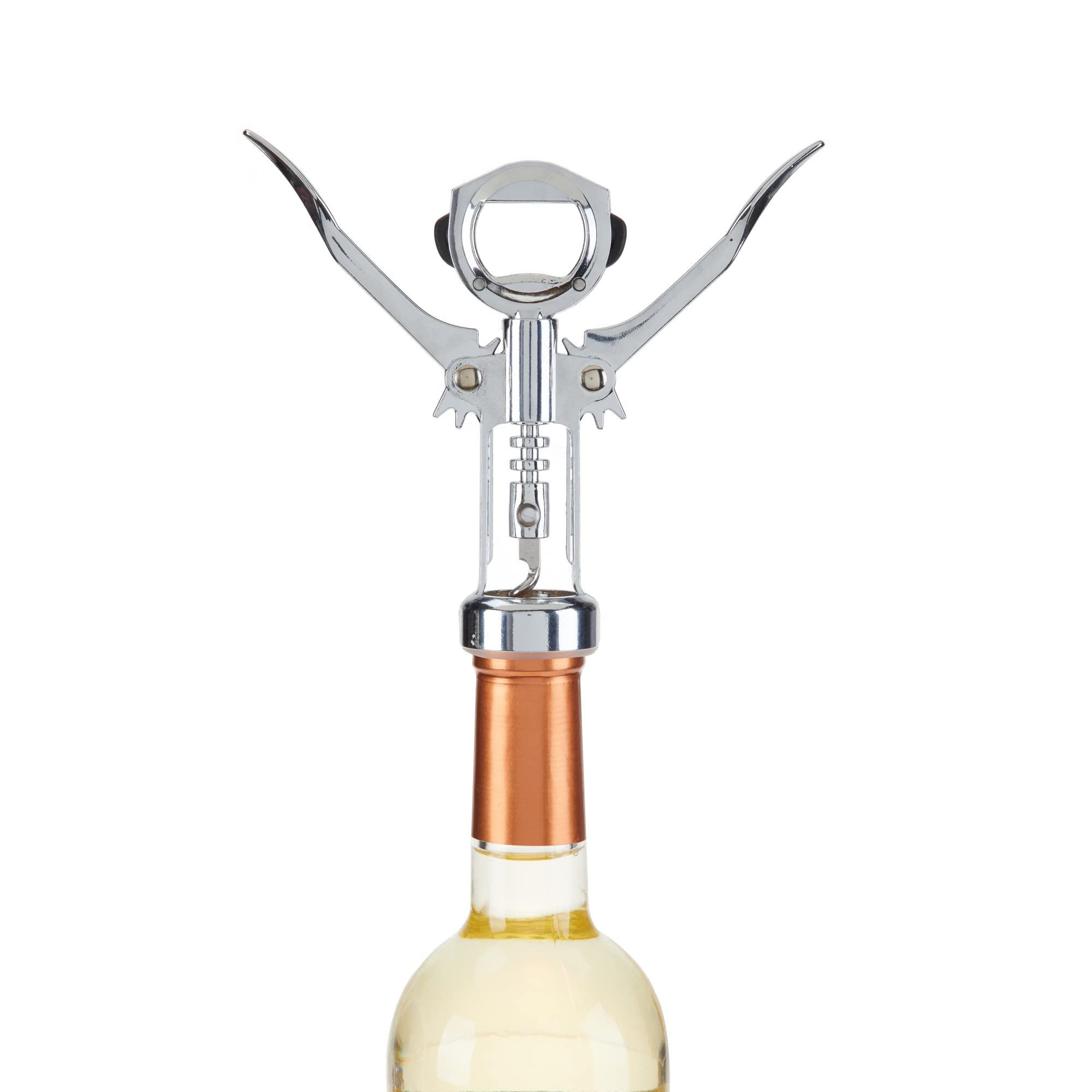 Foil Cutting Winged Corkscrew By True