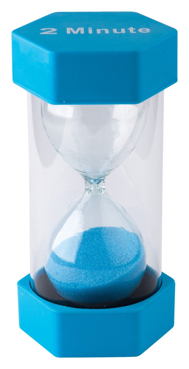 Teacher Created Resources Large Sand Timer, 2 Minutes