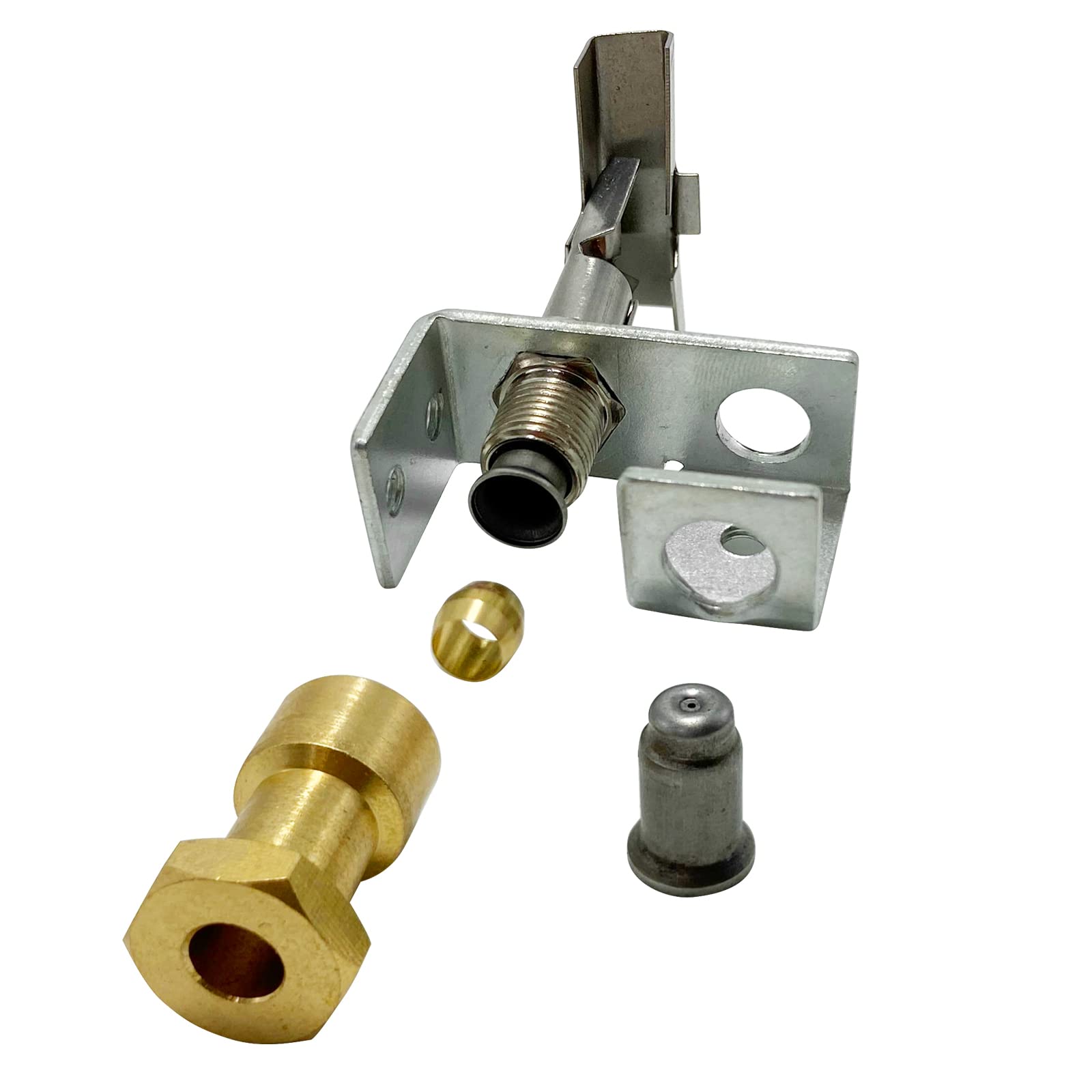 Mcampas Gas Fryer 3 Way Flame Pilot Burner With 750 Millivolt Thermopile Assembly For Gas Floor Deep Fryer - Natural Gas And Lp