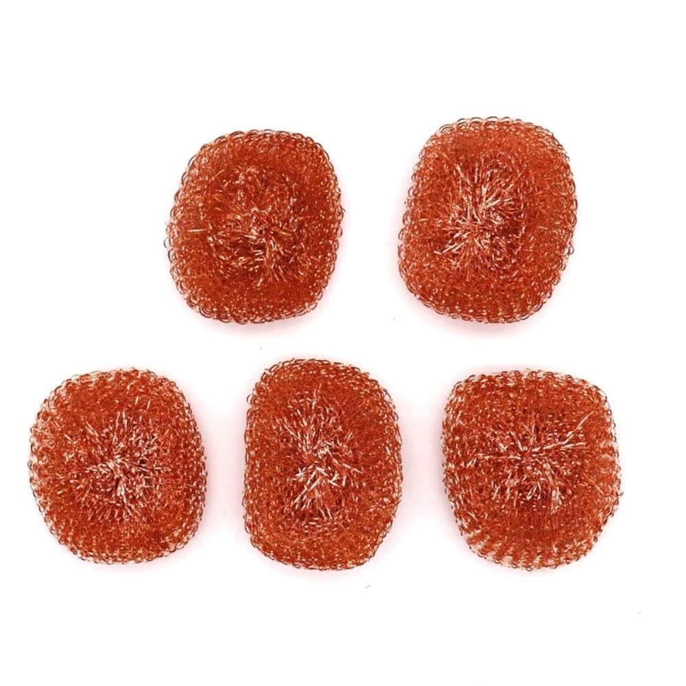 100% Copper Scrubber Distillation Column Packing Essential Home Distill Copper Scour Pads 20g 5pcs/lot
