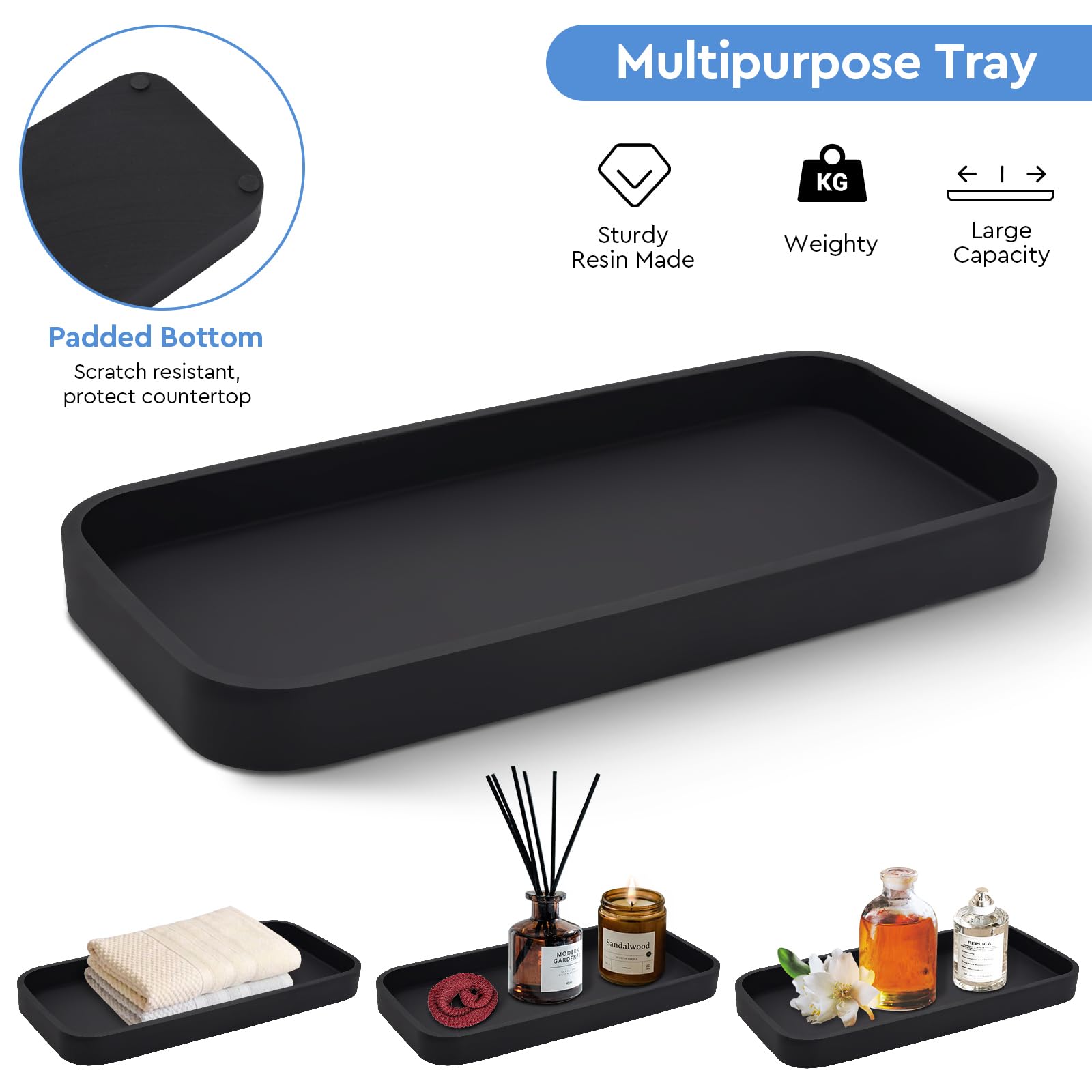 Bathroom Accessory Set,4 Pcs Clear Glass Bathroom Accessories Set-Lotion Soap Dispenser,Toothbrush Holder,Qtip Holder Dispenser