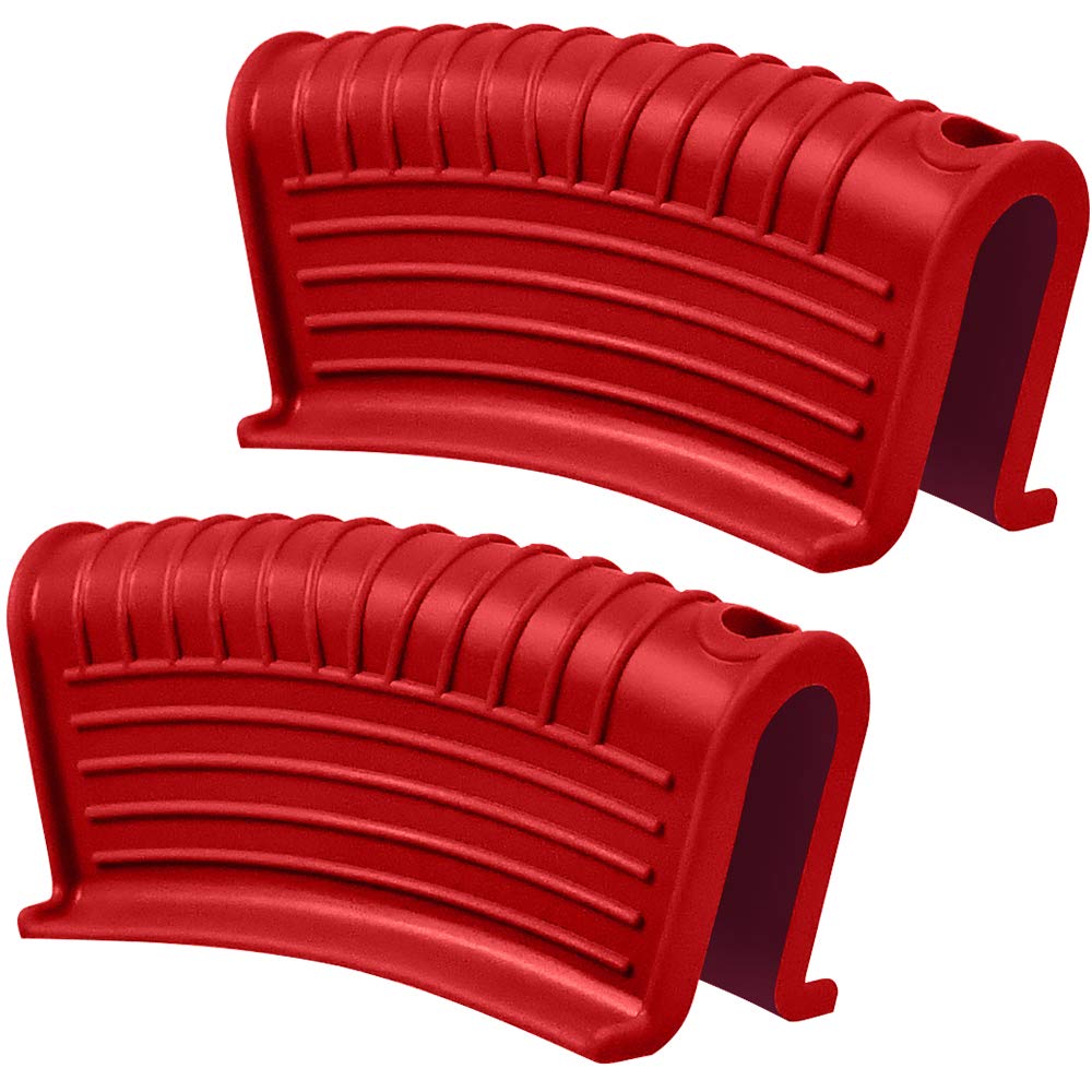 Silicone Assist Handle Holder, Hot Skillet Handle Covers Pot Grip Handle Sleeve Cast Iron Skillets Non-Slip Heat Resistant Pan G