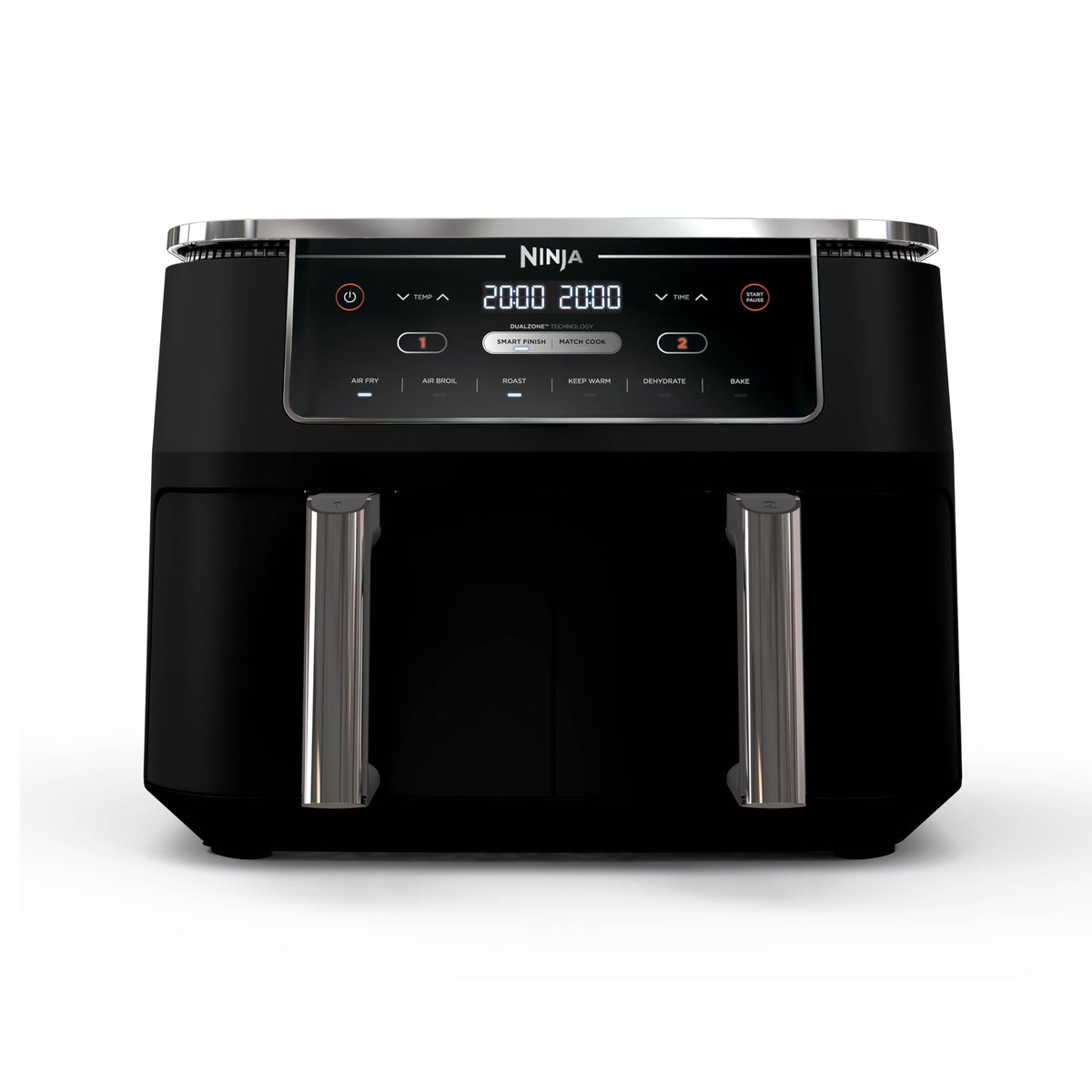 Ninja Air Fryer, Roast, Bake, Air Fry, Crisps, Broil, Reheats, Keep Warm, 10-In-1, Fries, Frozen Food, Veggies, And Meat, Quick