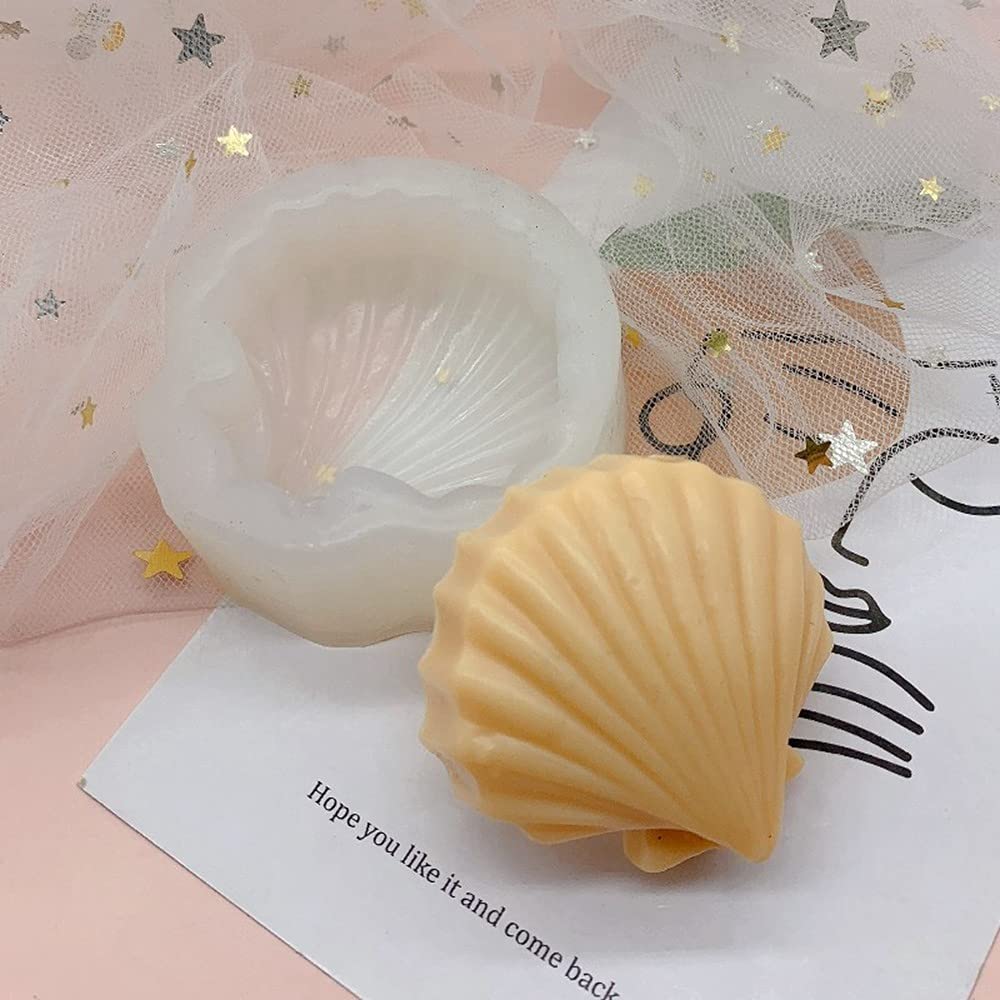 Sea Shell Shape Chocolate Silicon Mold Fondant Cake Decoration Mold Baking Tools