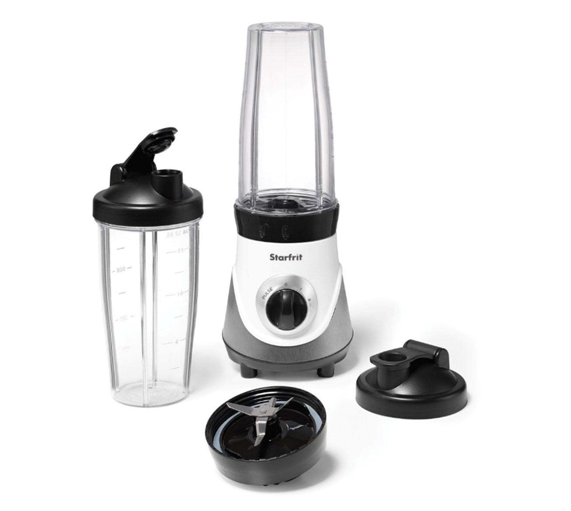 Starfrit Personal Blender, w/Two Cups, Two Blades 024300-004-0000