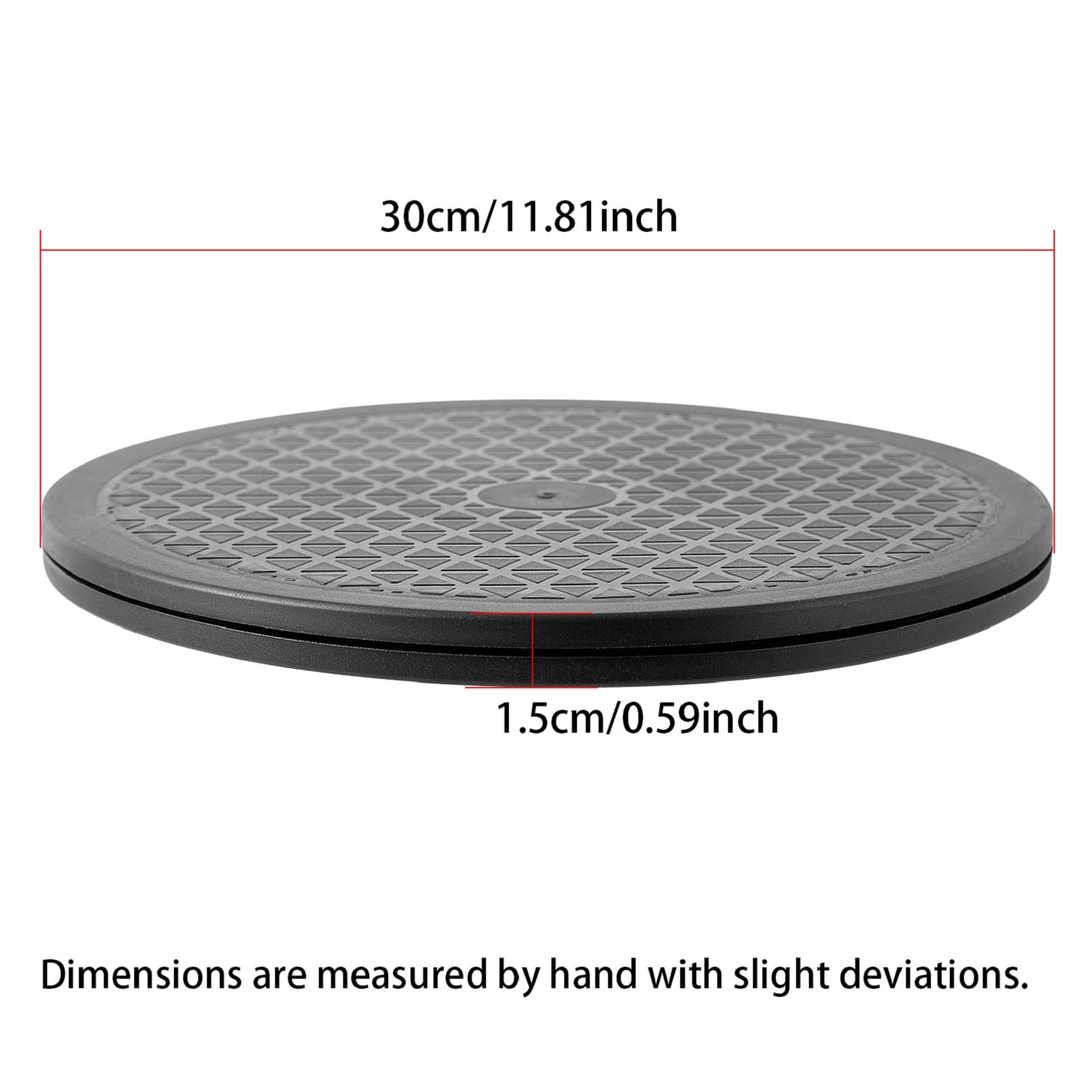 Multi-Use Heavy Duty Rotating Swivel Stand - Lazy Susan With Steel Ball Bearings For Model Base/Rotating Plants/Crafts Stand Mon
