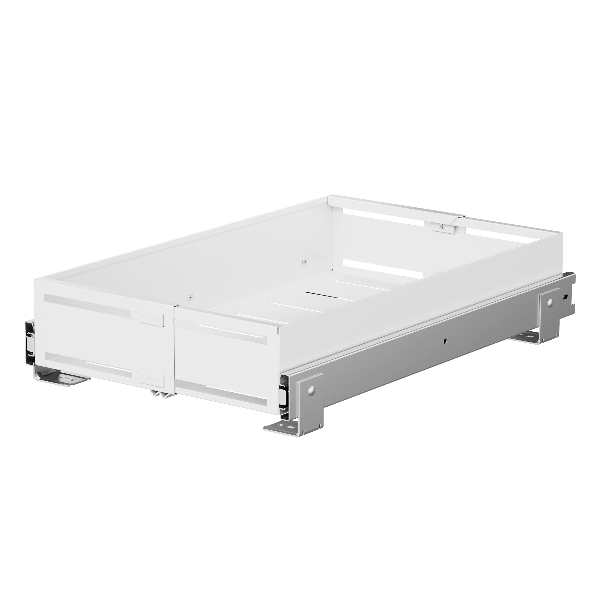 STORKING Pull Out Cabinet Organizer, Expandable Width 813, Heavy Duty Metal Slide Out Drawers for Cabinets, Expandable Cabine