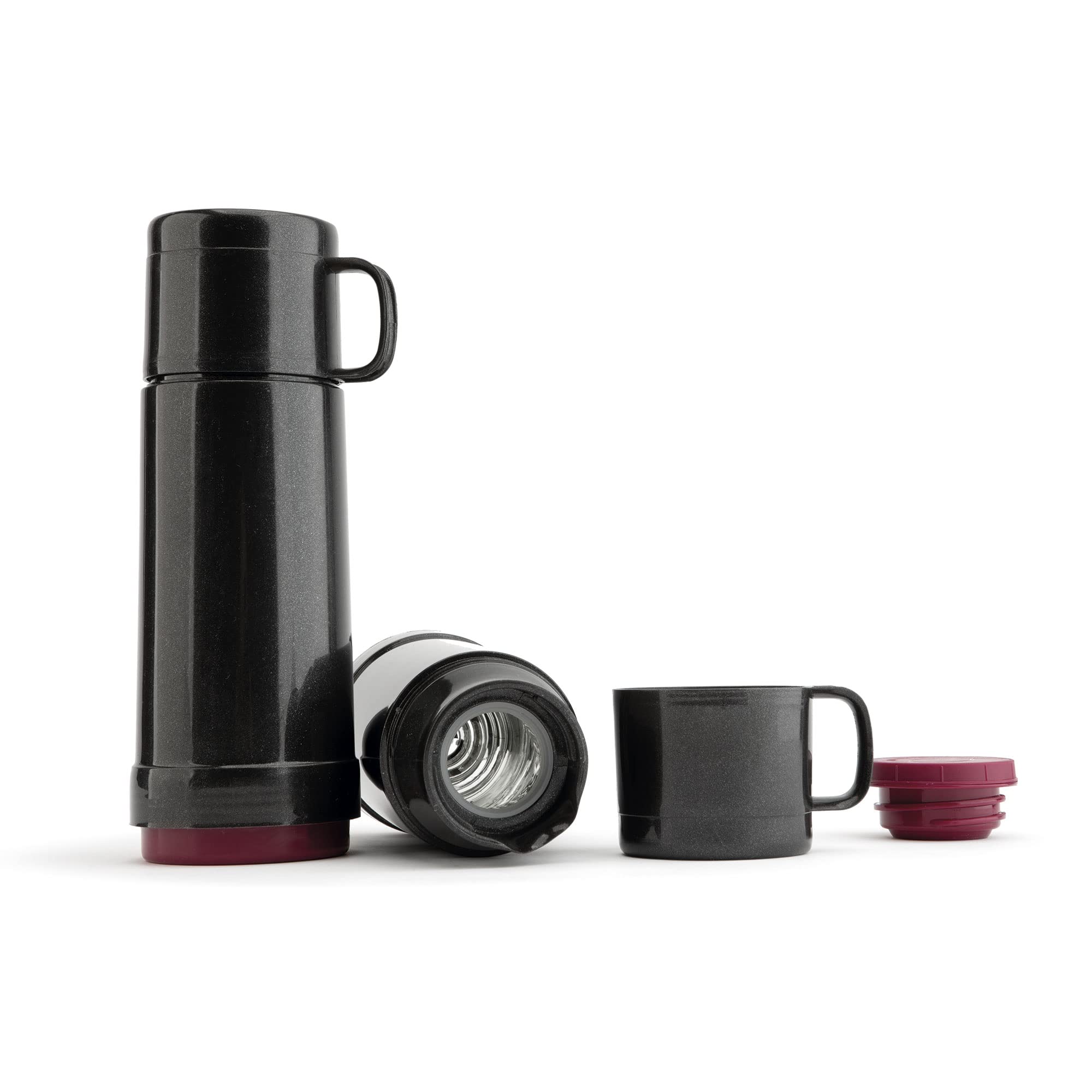 Jata Hogar HTER2100 Thermos Flask for Hot and Cold Liquids, Double Walled, High Insulation, BPAFree, Lightweight, Airtight Seal