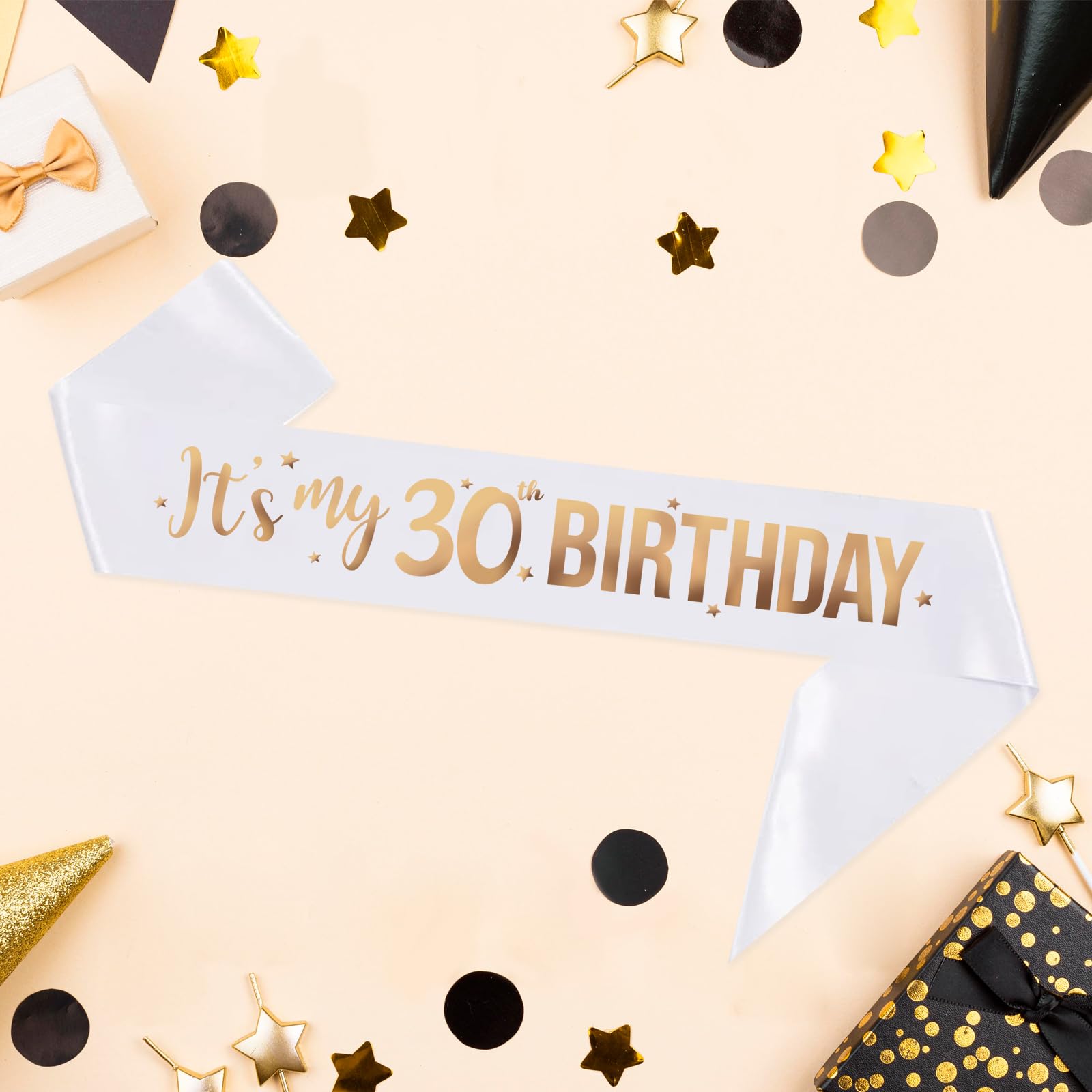 It'S My 30Th Birthday Sash - 30Th Birthday Gifts Girl Sash Birthday Party Favors - Happy 30Th Accessories For Man And Women - Wh