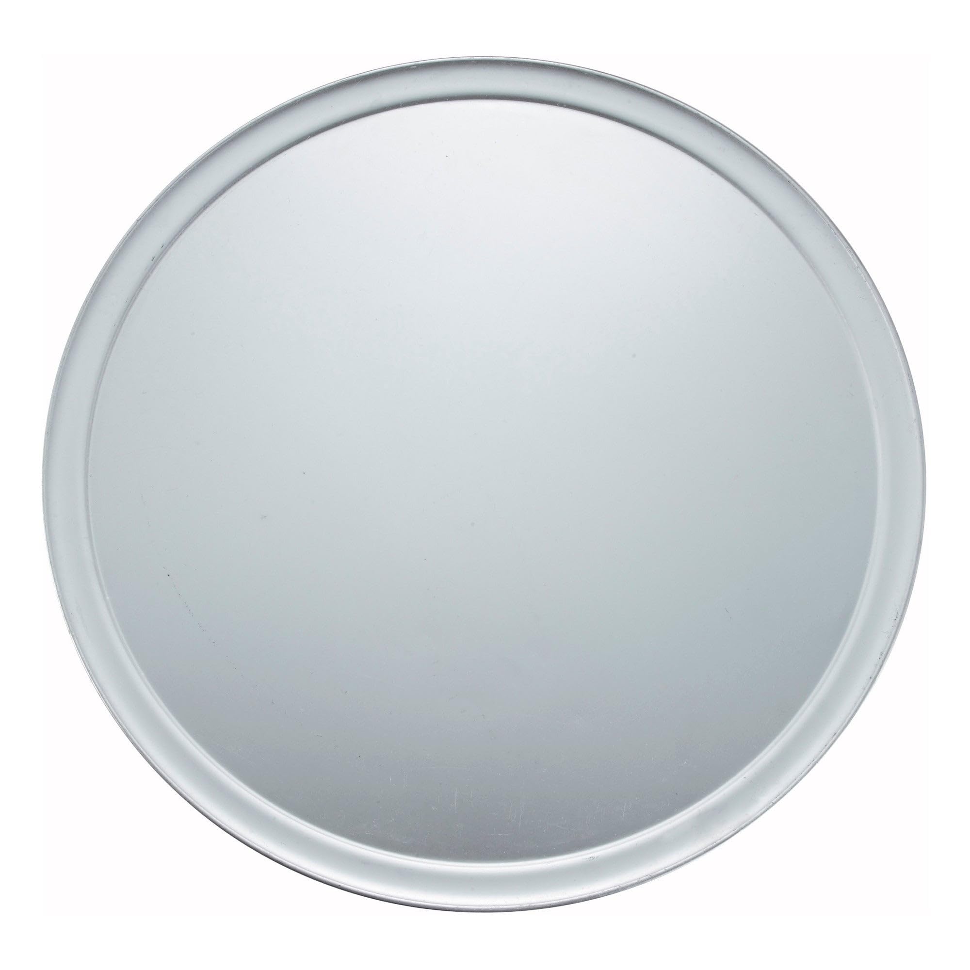 Winco 17 Aluminum Wide-Rim Pizza Pan