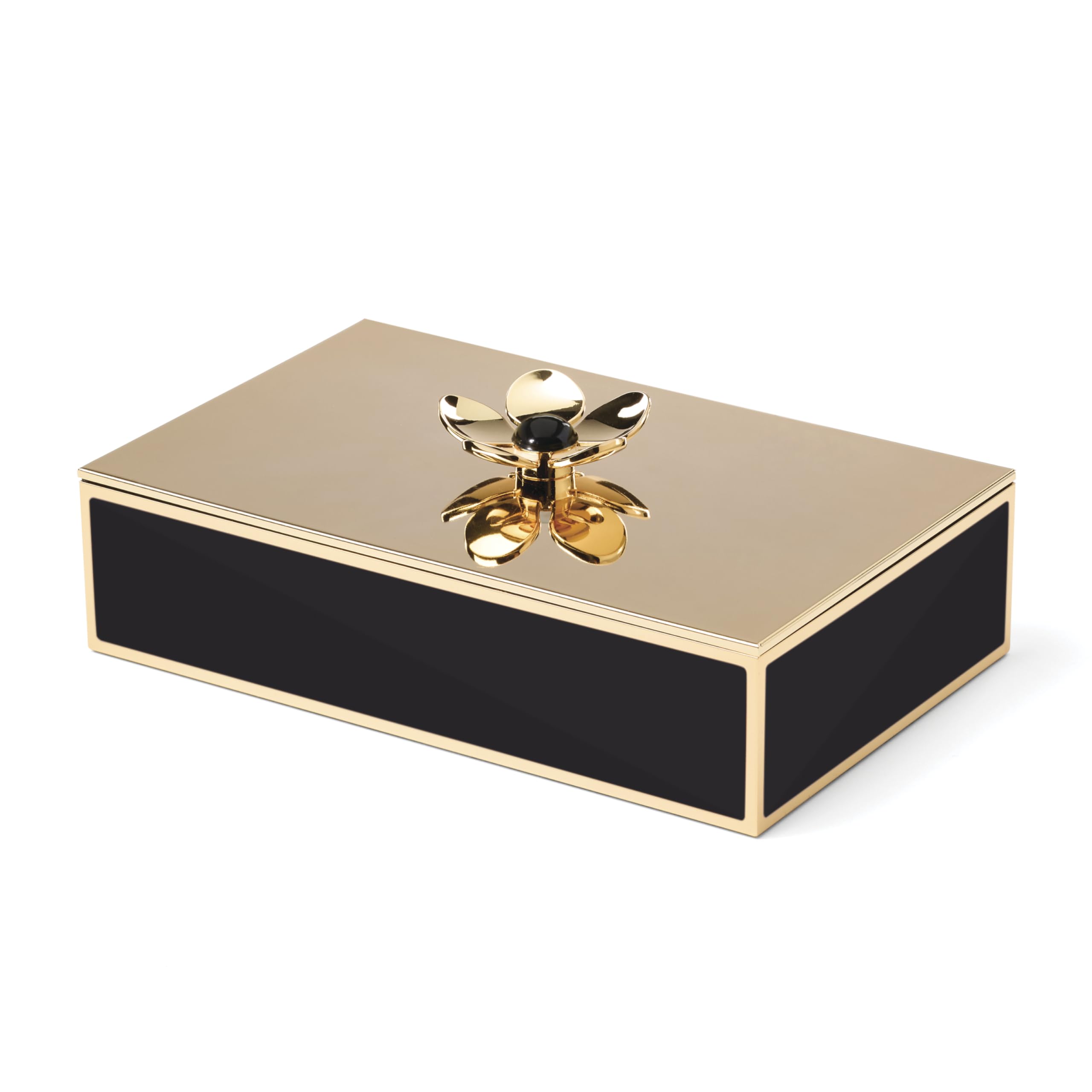 kate spade new york Make It Pop Large Floral Box, Black