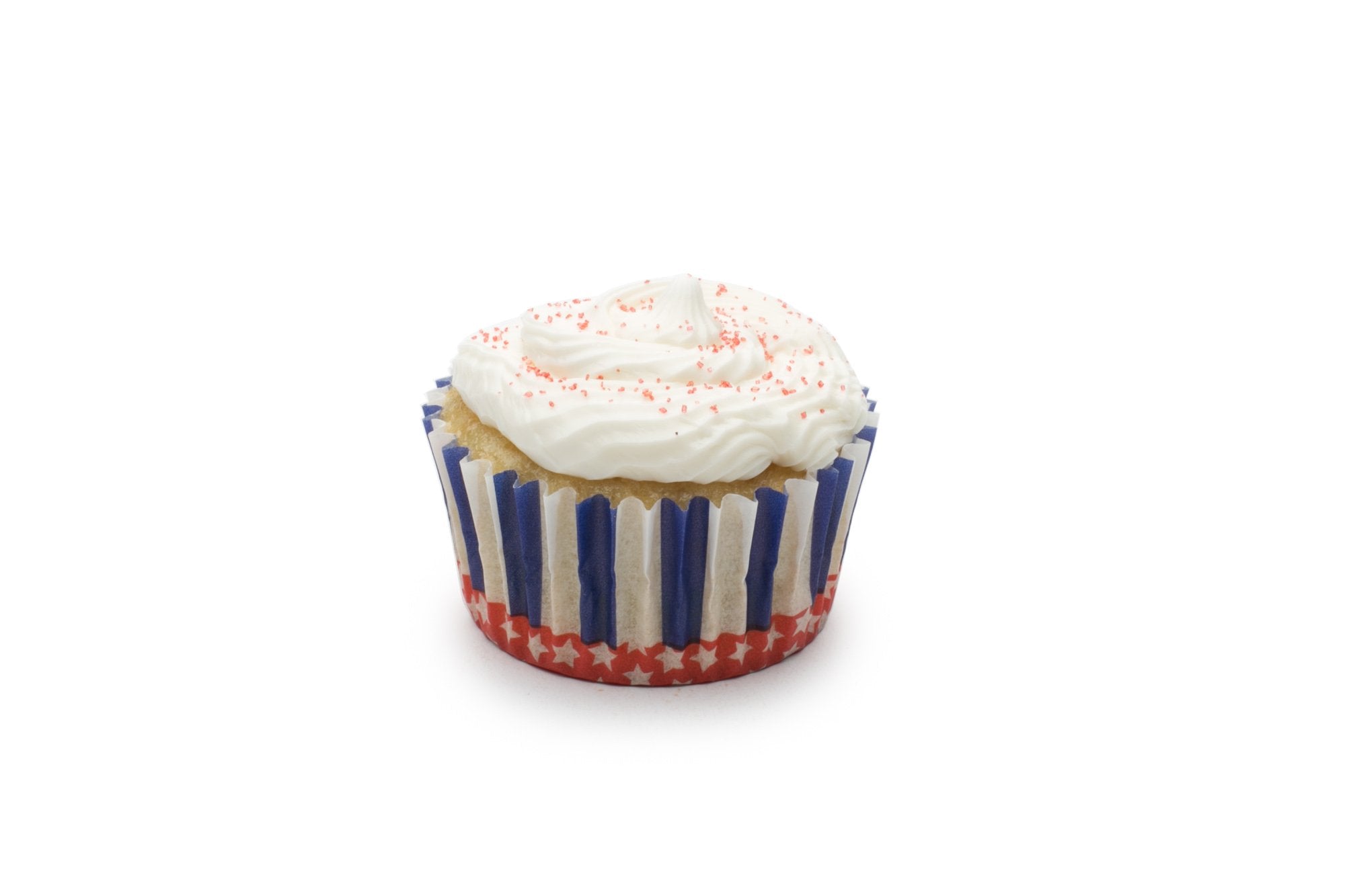 Fox Run Patriotic Paper Muffin And Cupcake Liners, Set Of 50, Standard Size Wrappers