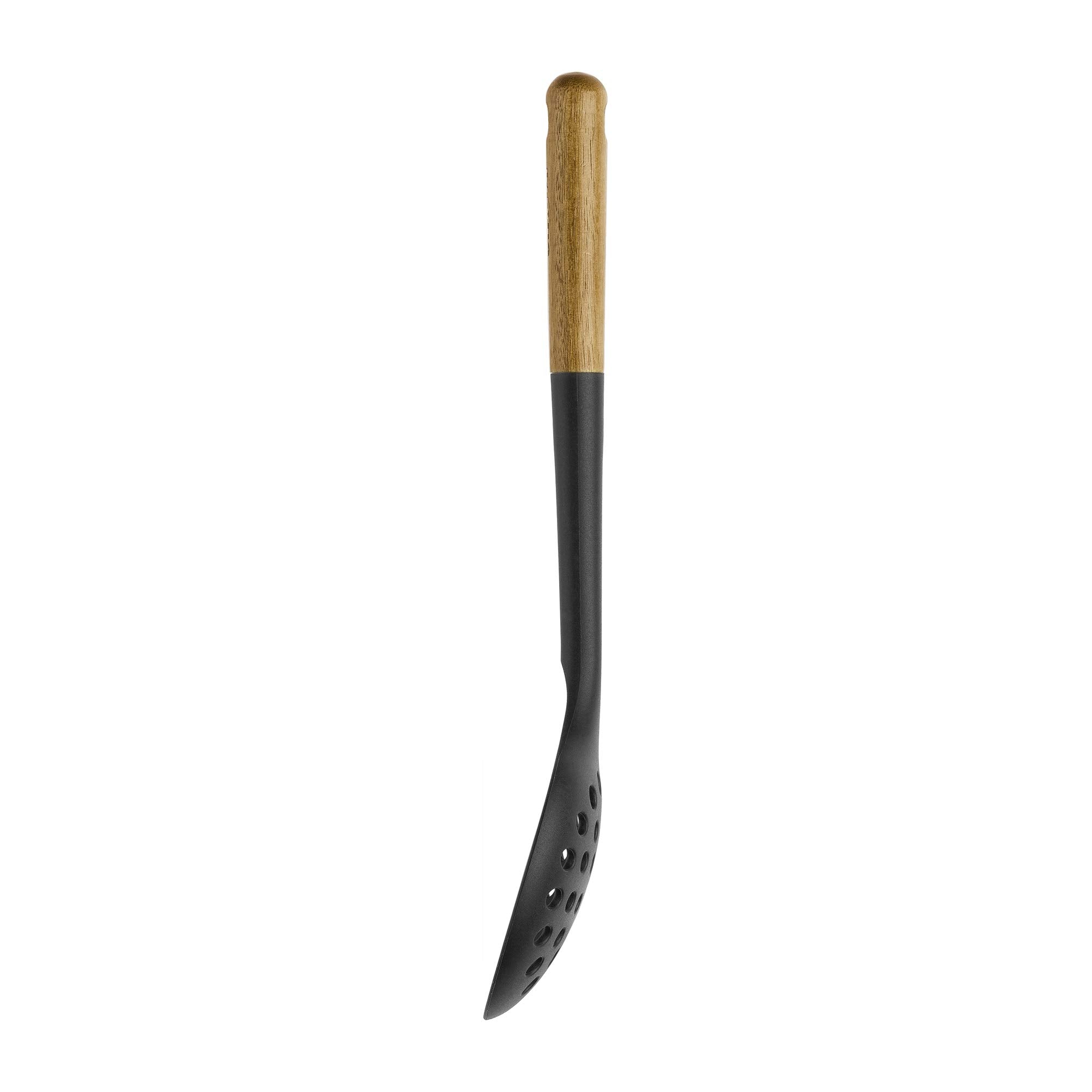 Staub Skimmer Spoon, Perfect For Straining Or Lifting Meat And Veggies From Broth, Durable Bpa-Free Matte Black Silicone, Safe F